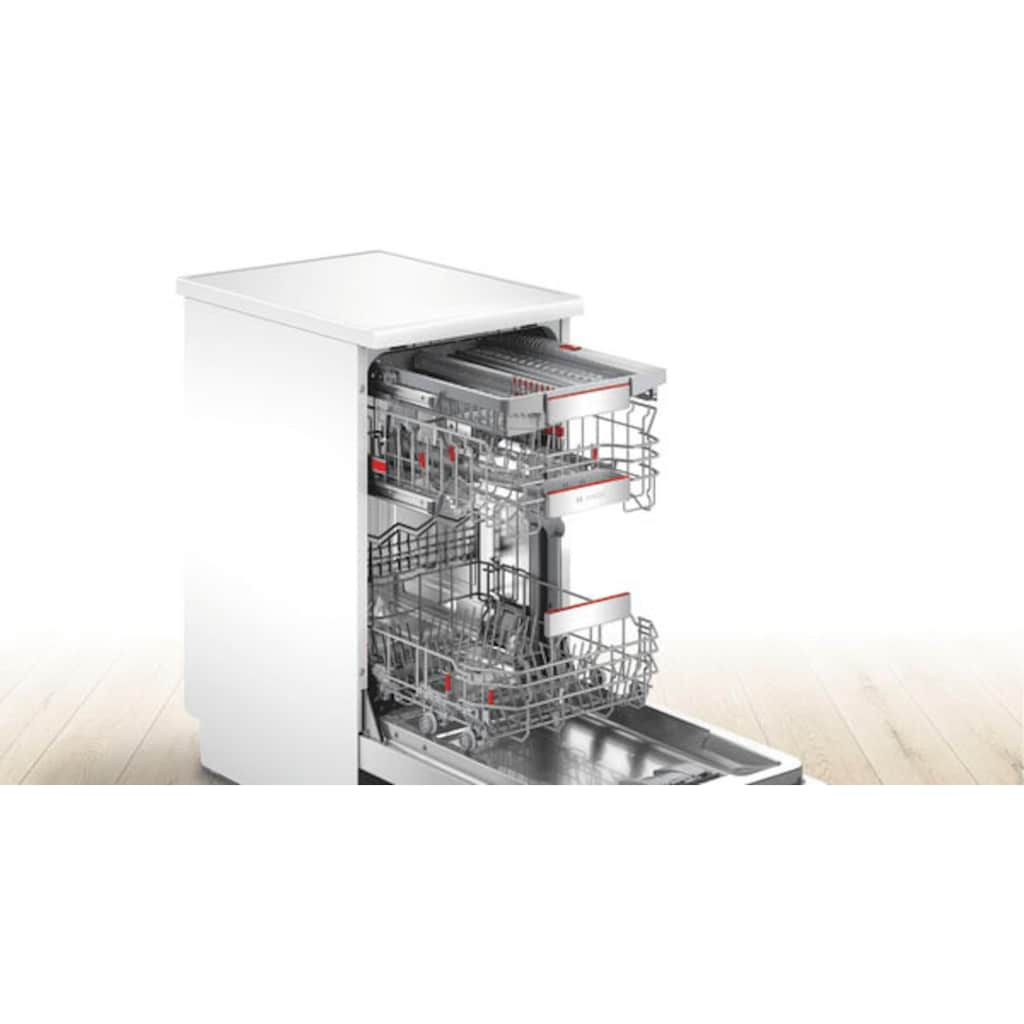 BOSCH Standgeschirrspüler »SPS6EMW23E«, Serie 6, SPS6EMW23E, 10 Maßgedecke