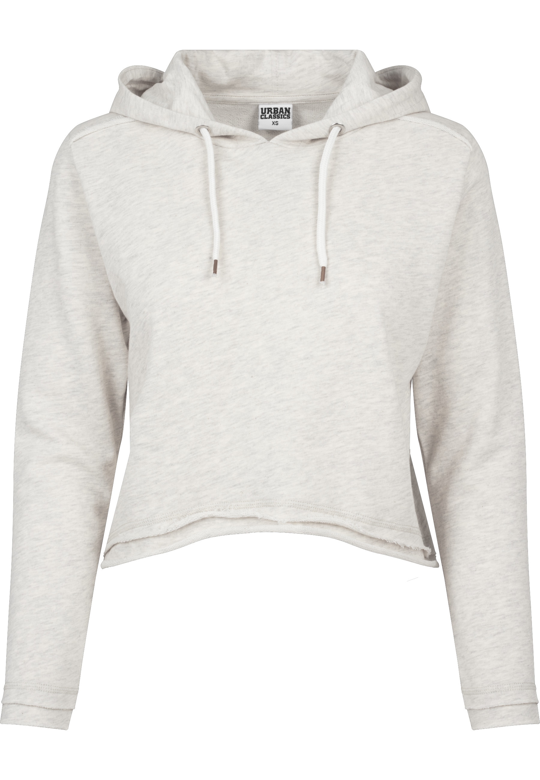 URBAN CLASSICS Rundhalspullover "Urban Classics Damen Ladies Cropped Terry Hoody" 1 Stk.