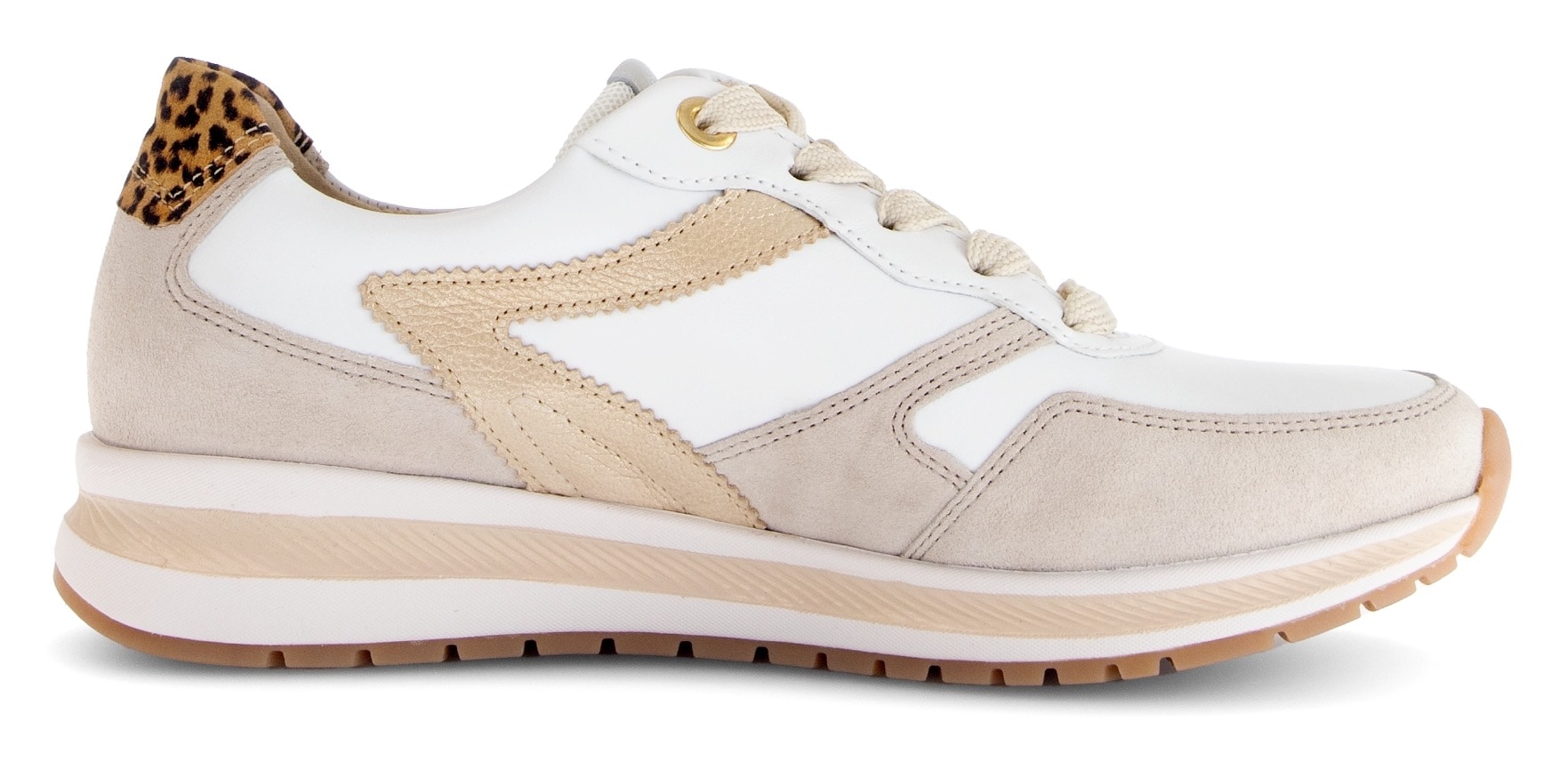 Gabor Keilsneaker »FLORENZ«, Freizeitschuh, Halbschuh, Schnürer in Schuhweite G (=weit)