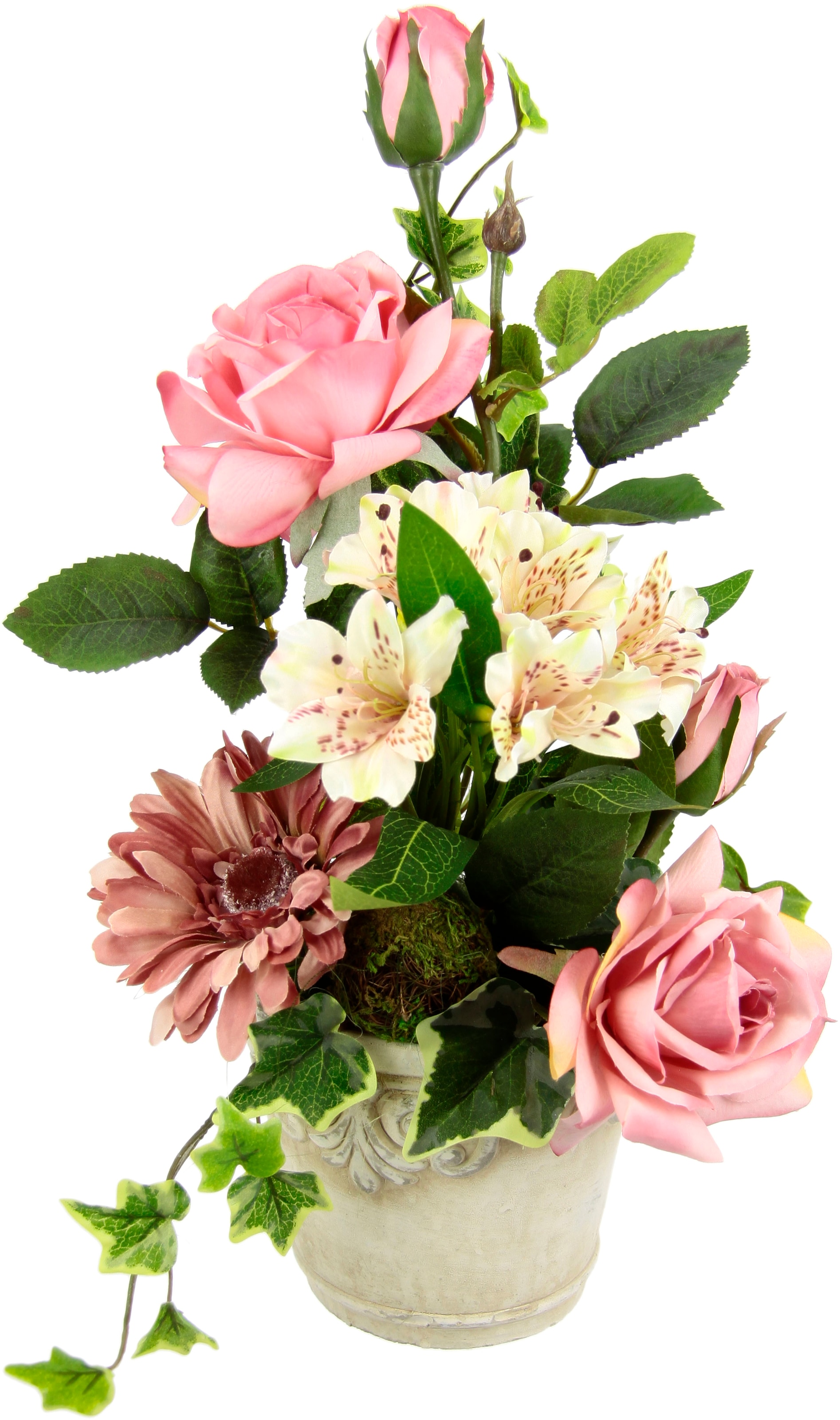 I.GE.A. Kunstblume »Gesteck iš Rosen Gerbera i...