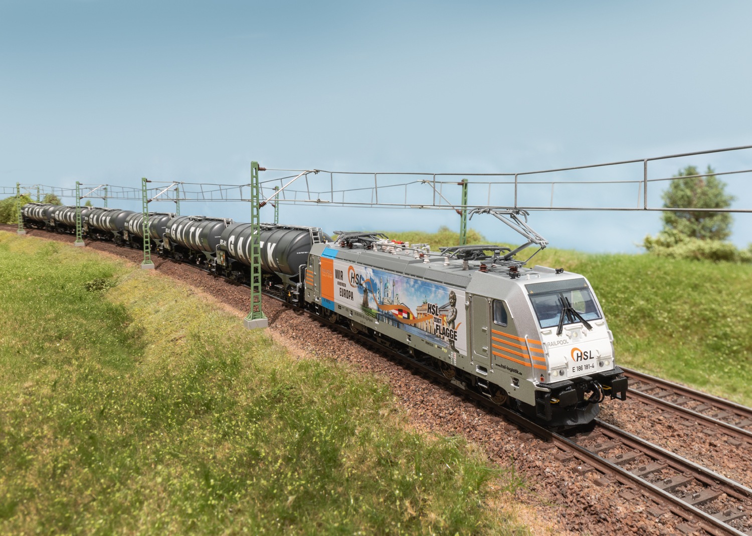 Märklin 38803 Märklin 38803 Locomotive électrique série 186 de la HSL, voie H0 3