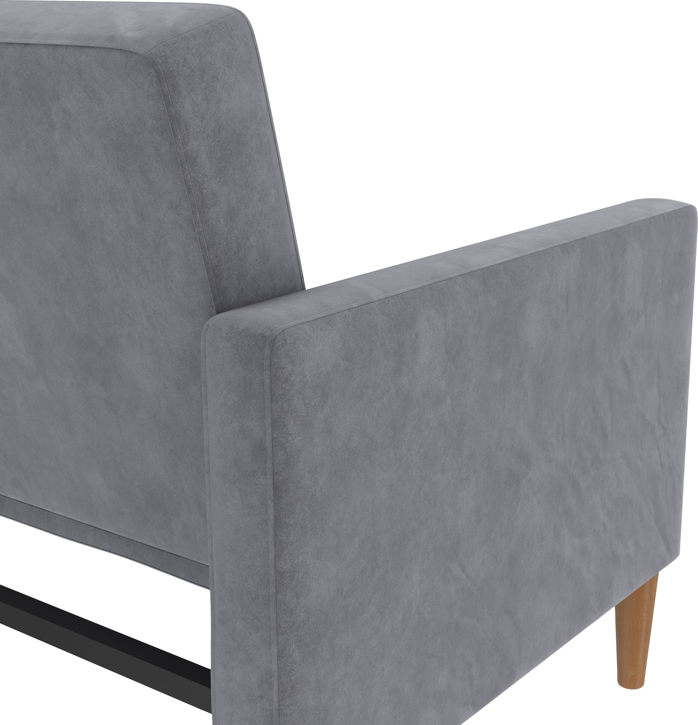 Dorel Home 3-Sitzer »Lilly«, Bett-Funktion, Rückenlehne 3-fach verstellbar, Sitzhöhe 43 cm