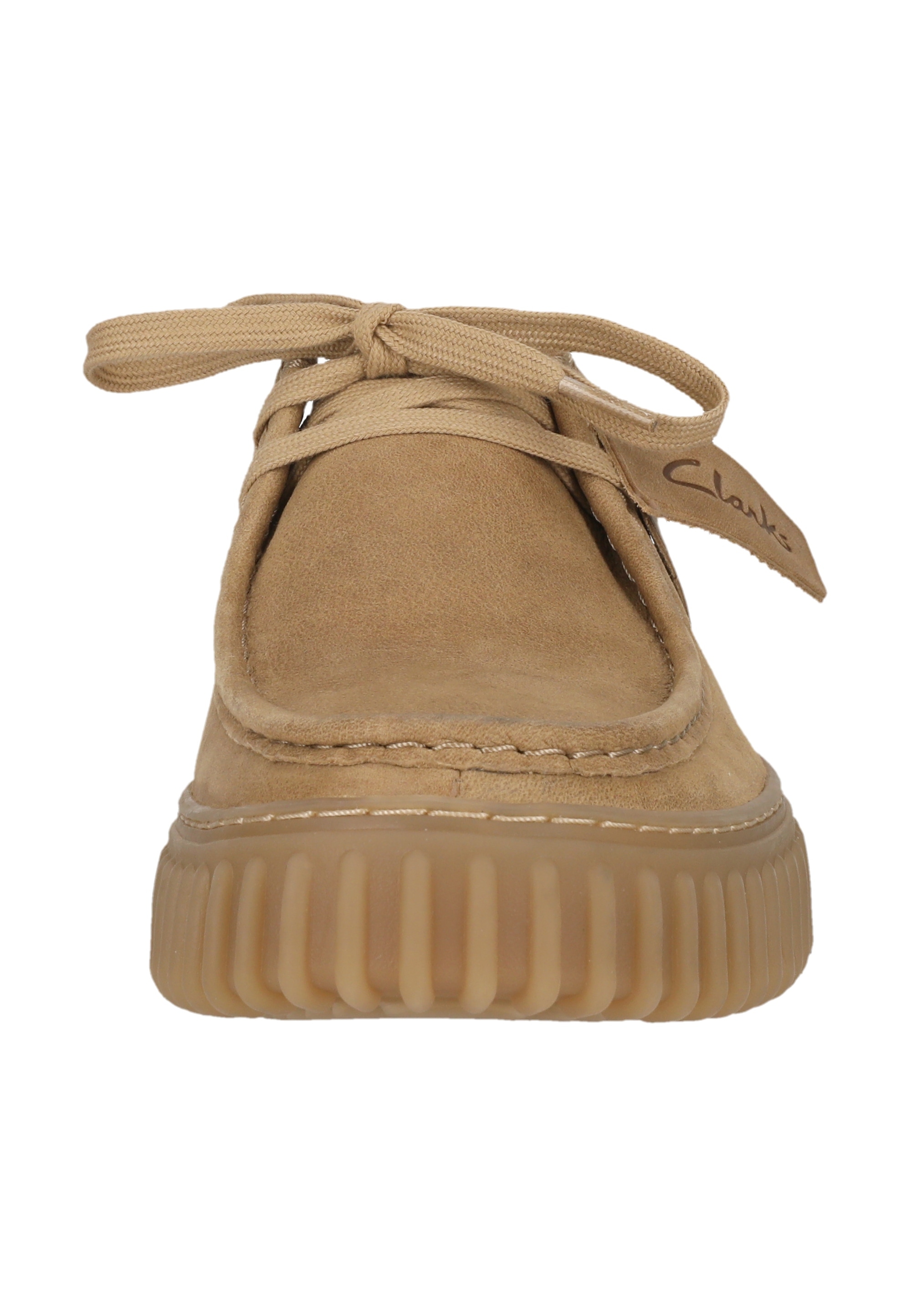 Clarks Mokassin »Torhill«  mit stromlinienförmigem Schnürdesign