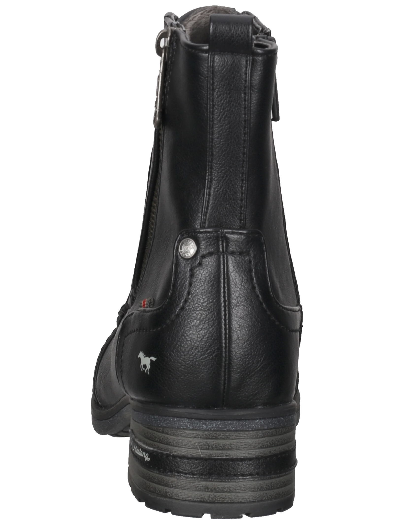 Mustang Shoes Schnürstiefelette »Mustang Shoes Stiefelette Lederimitat«
