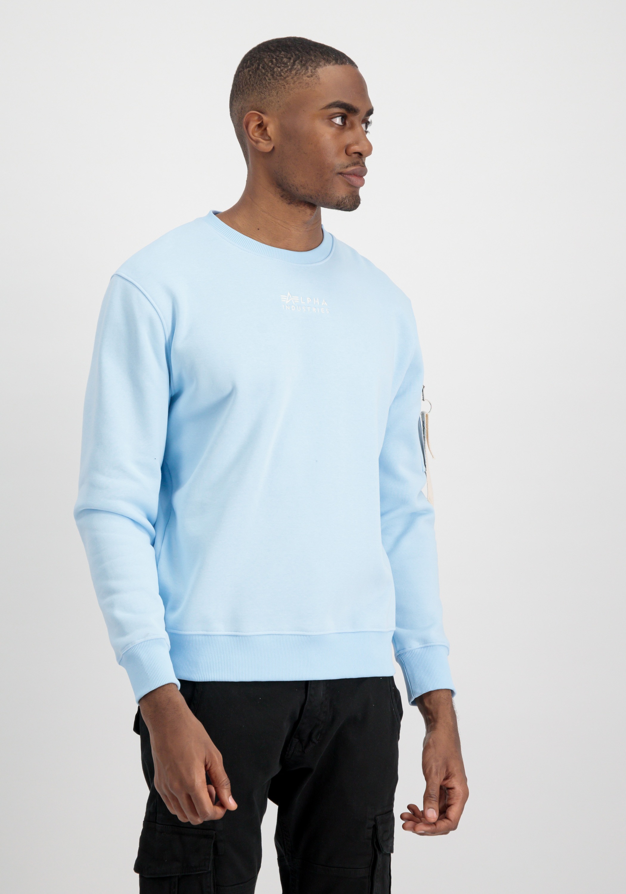 Alpha Industries Sweater "Alpha Industries Men - Sweatshirts Organics EMB Sweater"