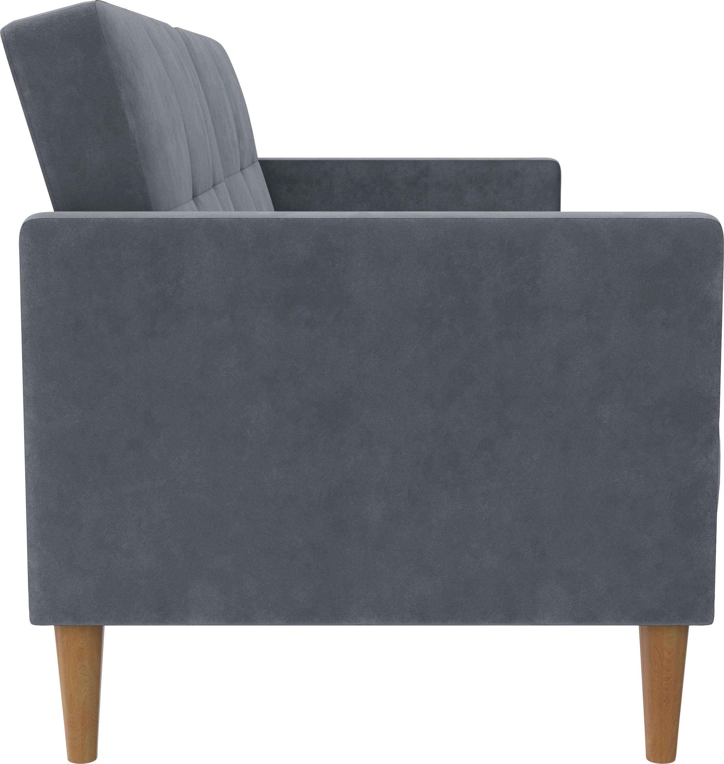 Dorel Home 3-Sitzer »Lilly«, Bett-Funktion, Rückenlehne 3-fach verstellbar, Sitzhöhe 43 cm