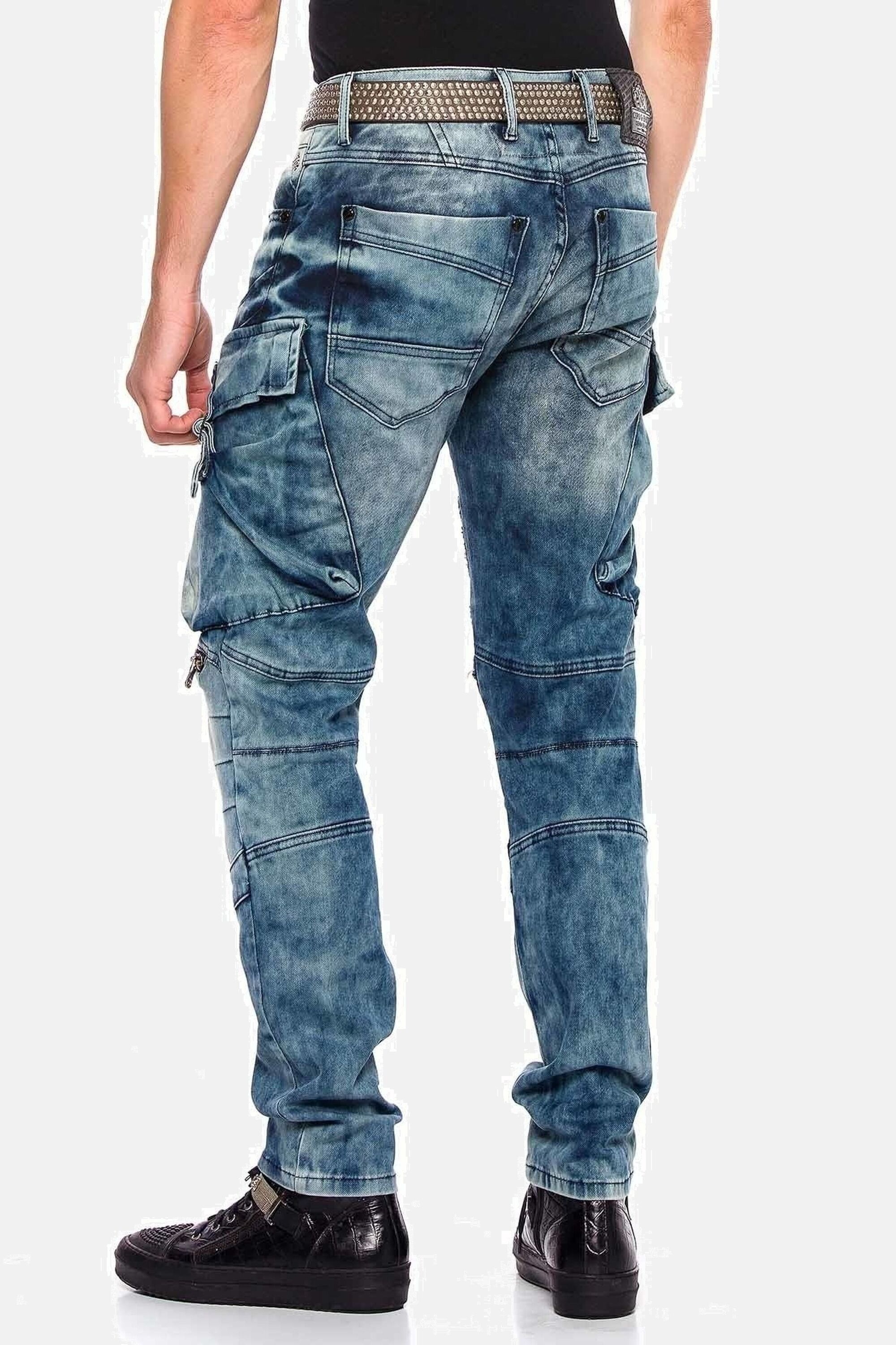 Cipo & Baxx Cargojeans »Jeans«, im Used-Look, CD-523