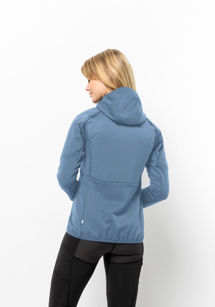Jack Wolfskin Kapuzenfleecejacke »ALPGRAT PRO INS FZ W«, mit Kapuze