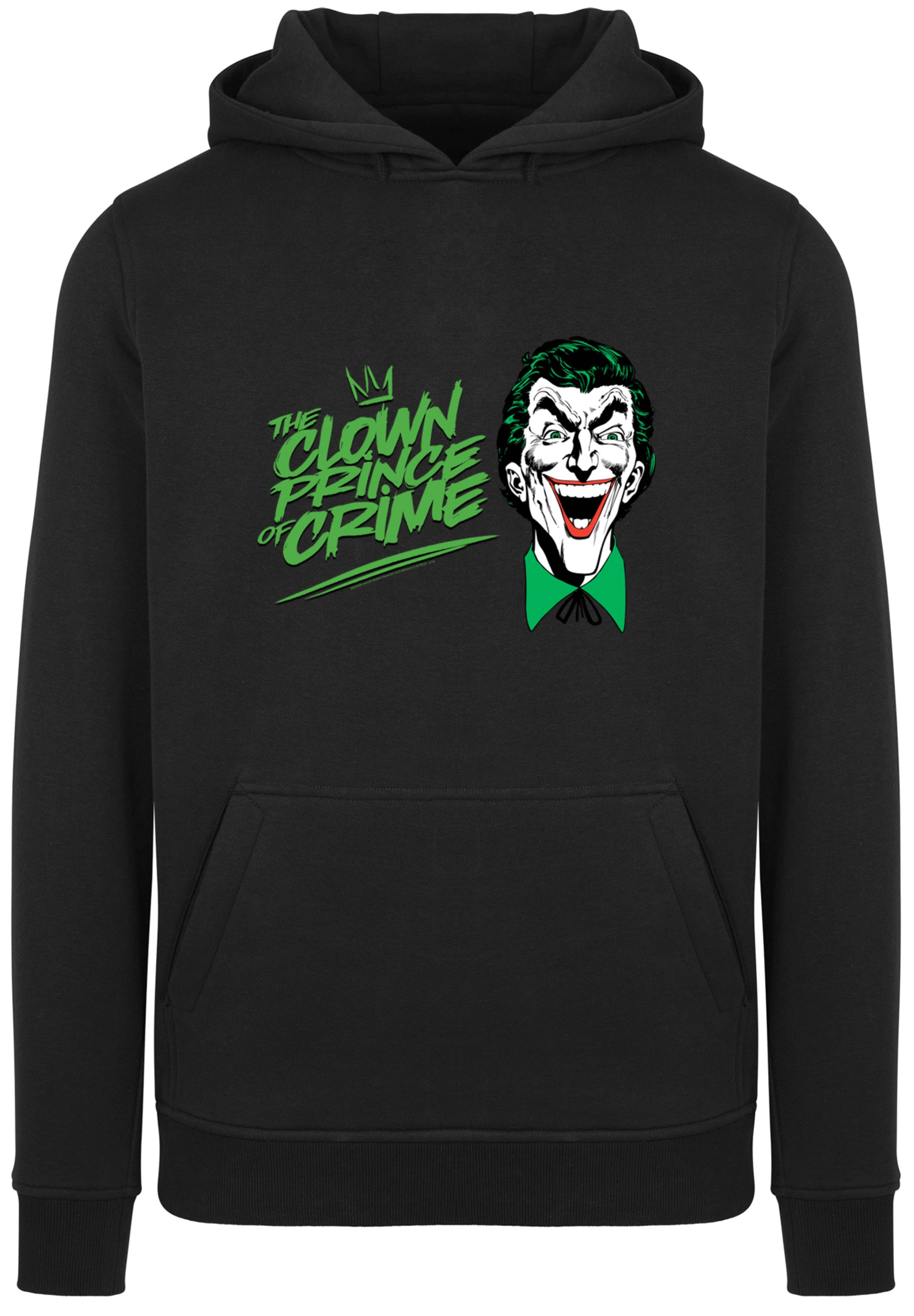 F4NT4STIC Kapuzenpullover »DC Comis Batman Joker The Clown Prince Of Crime«, Print