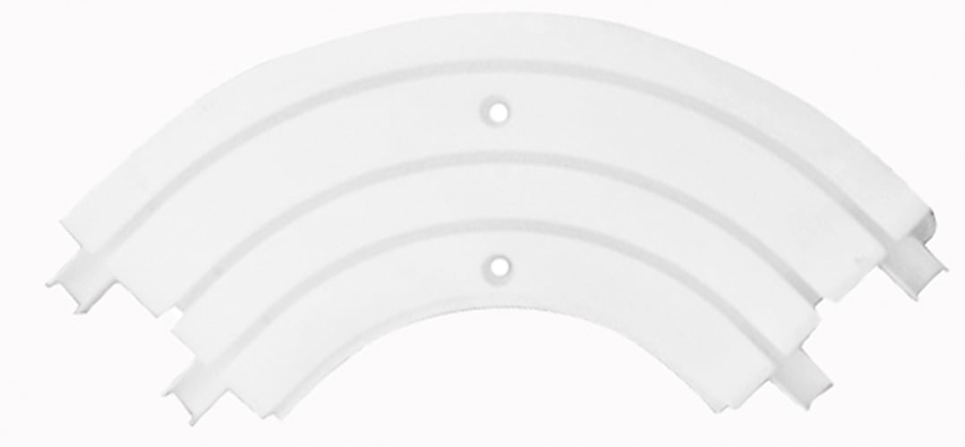 SN DECO GROUP Gardinenschiene "Innenbogen für Vorhangschiene SH" 3 läufig-l günstig online kaufen