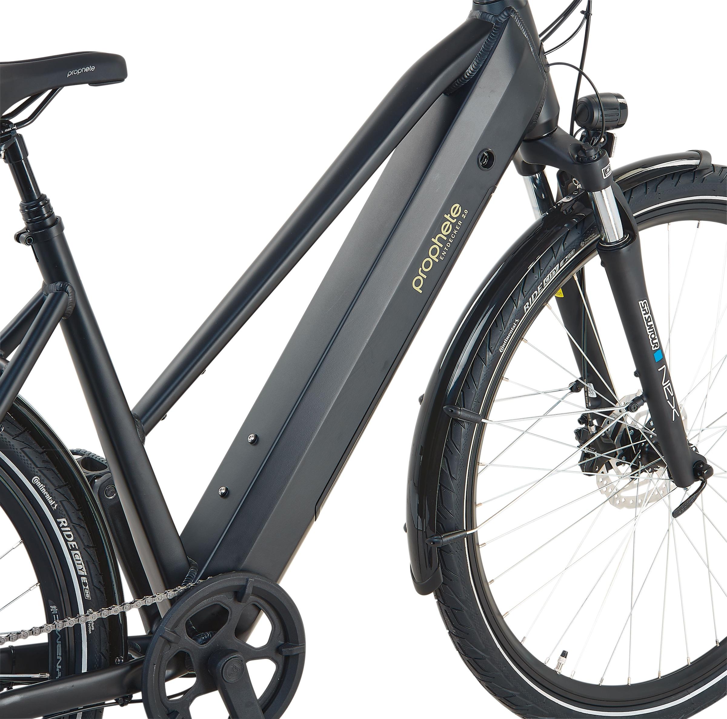 Prophete E-Bike »Entdecker 2.0«, 8 Gang, Shimano, Heckmotor 250 W, Pedelec, Elektrofahrrad für Damen, Trekkingrad