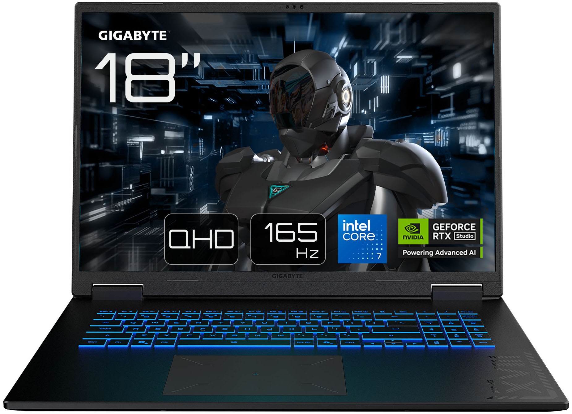 Gigabyte Gaming-Notebook »GAMING A18 PRO DXJG3DEBC4SH« 45,72 cm / 18 ″ Intel Core 7 GeForce® RTX 5070 Ti 1.000 GB SSD