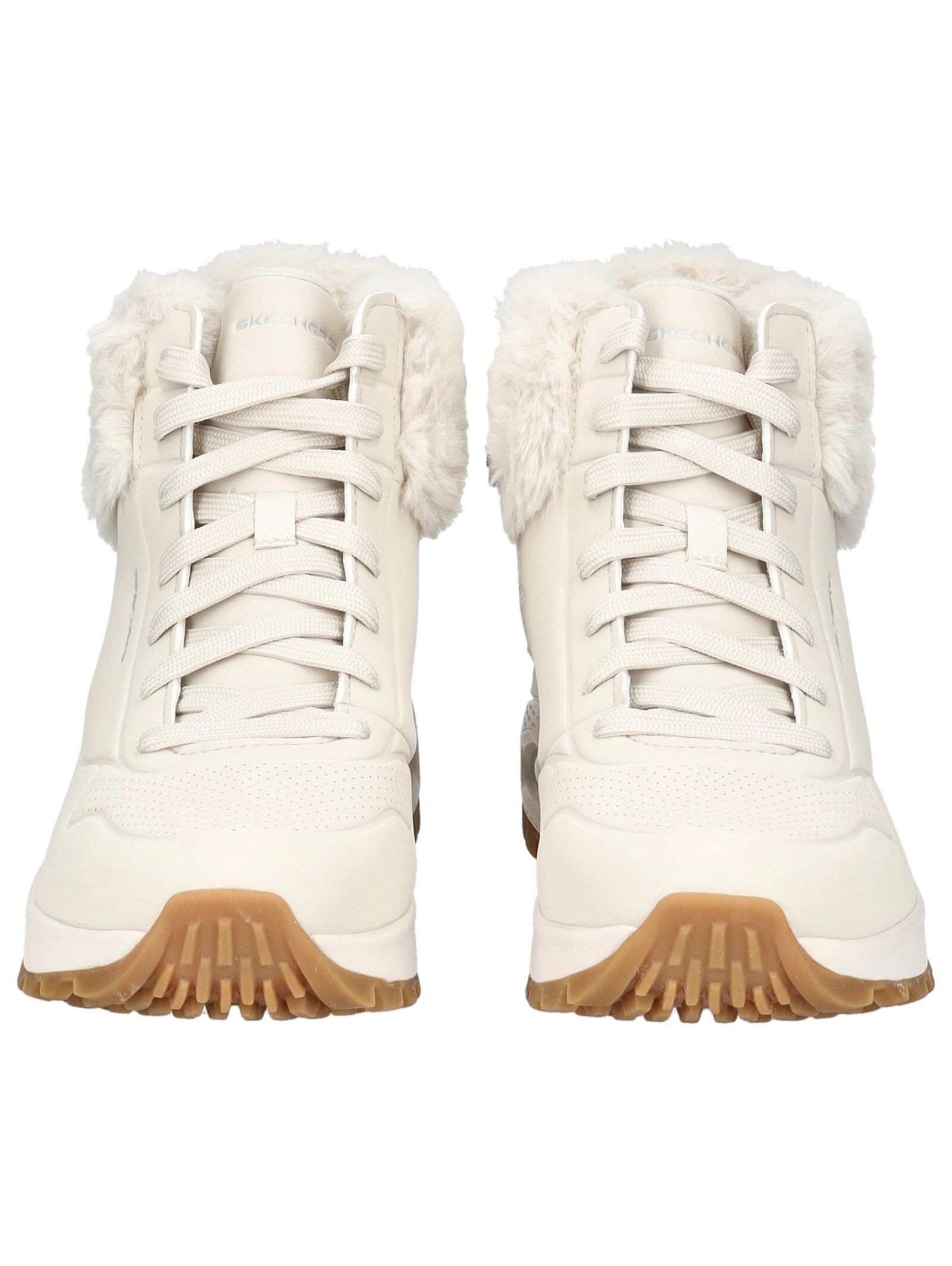 Skechers Schnürstiefelette »Skechers Stiefelette Lederimitat/Textil«