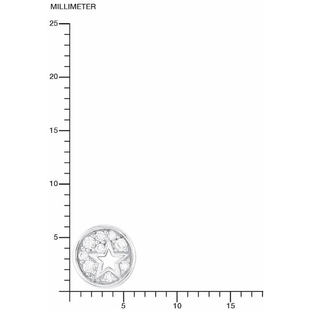 s.Oliver Junior Paar Ohrstecker »Sterne, 2036457, 2036458«, mit Zirkonia ( synth.) online kaufen | BAUR