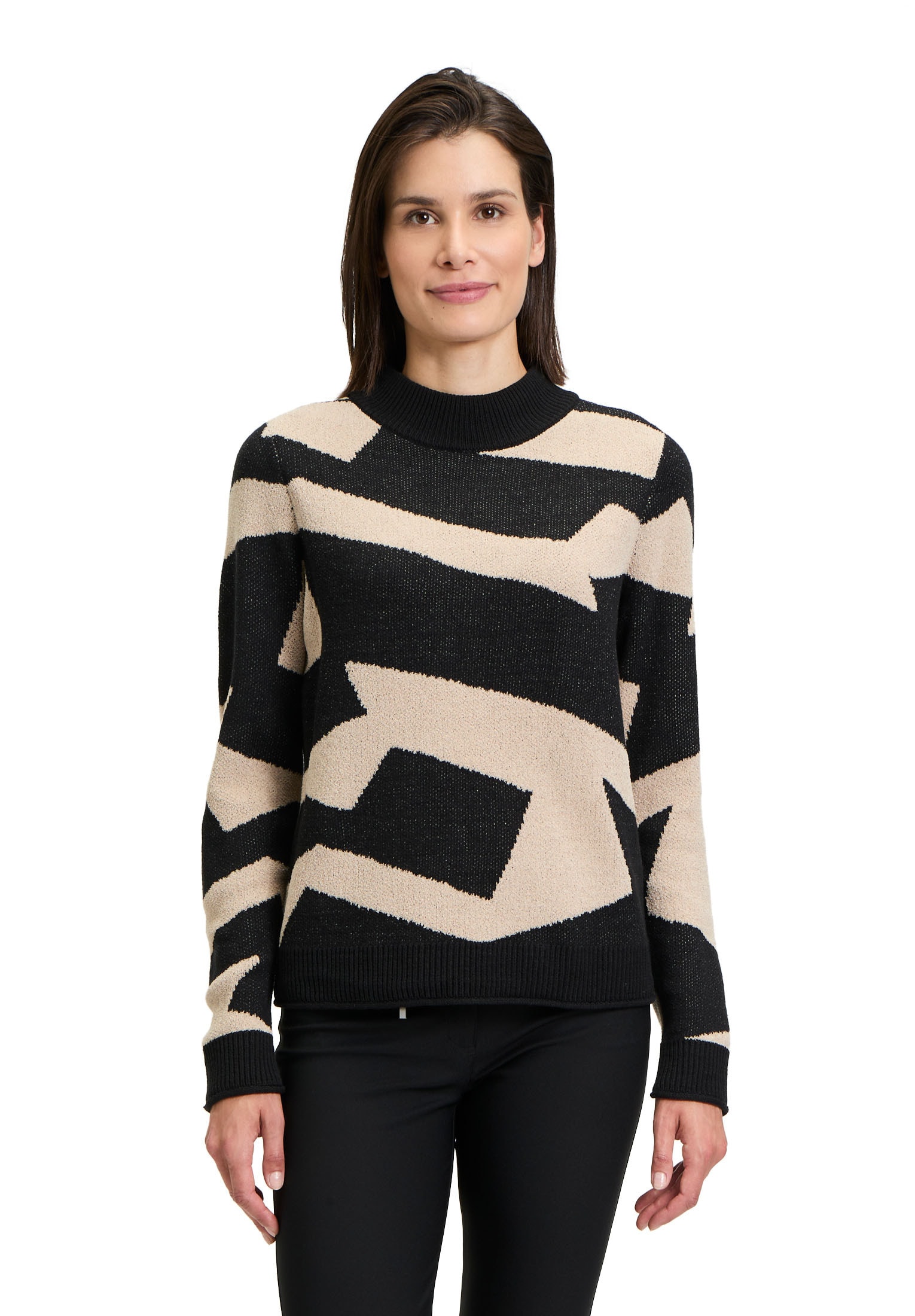 Betty Barclay Strickpullover "Betty Barclay Strickpullover mit Jacquard", K günstig online kaufen