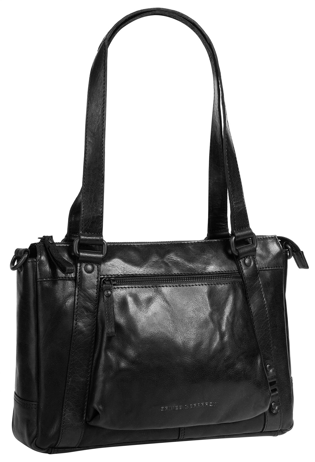 Spikes & Sparrow Henkeltasche echt Leder günstig online kaufen