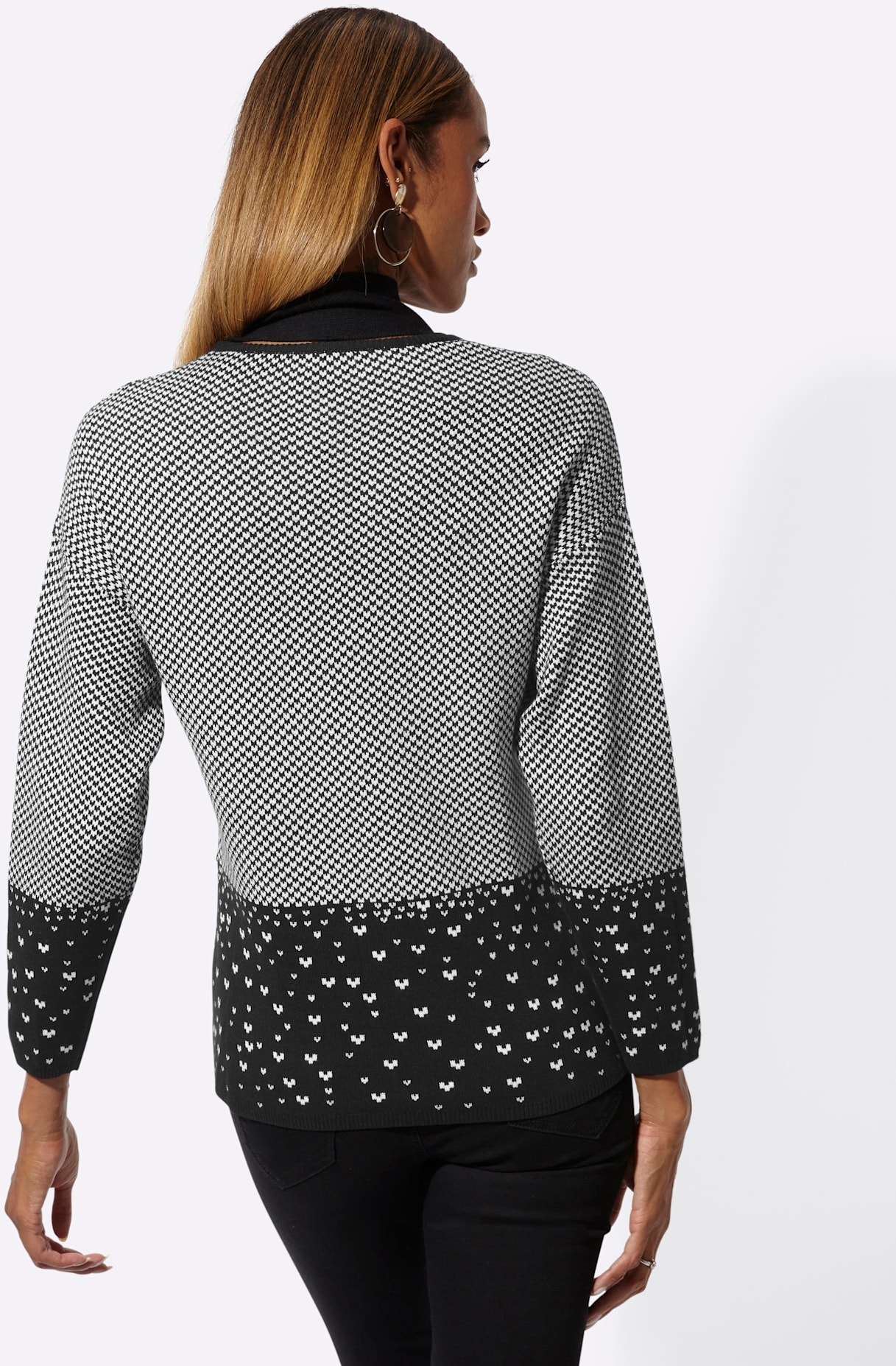 creation L Jacquardpullover »Modal-Baumwoll-Pullover«