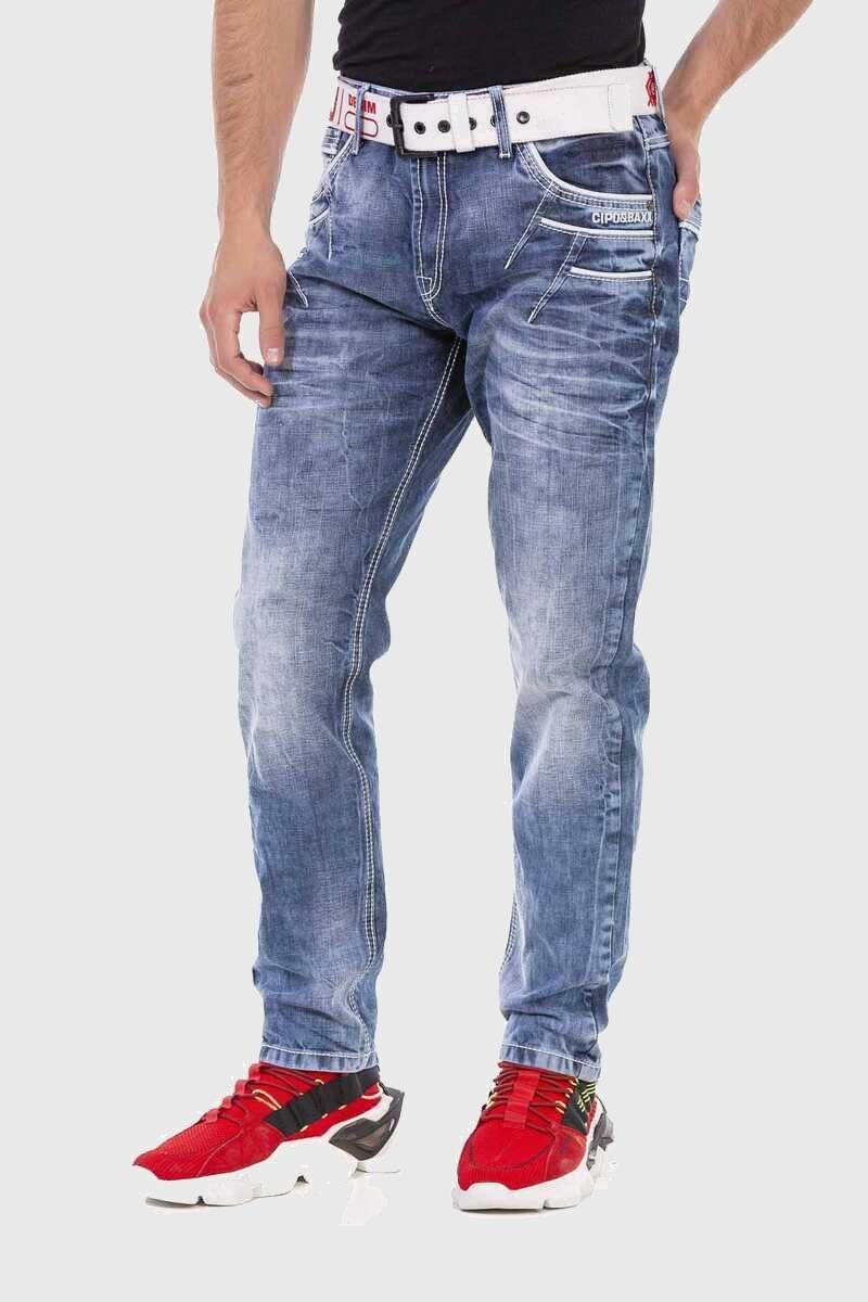 Cipo & Baxx Slim-fit-Jeans »Jeans«, im washed Look