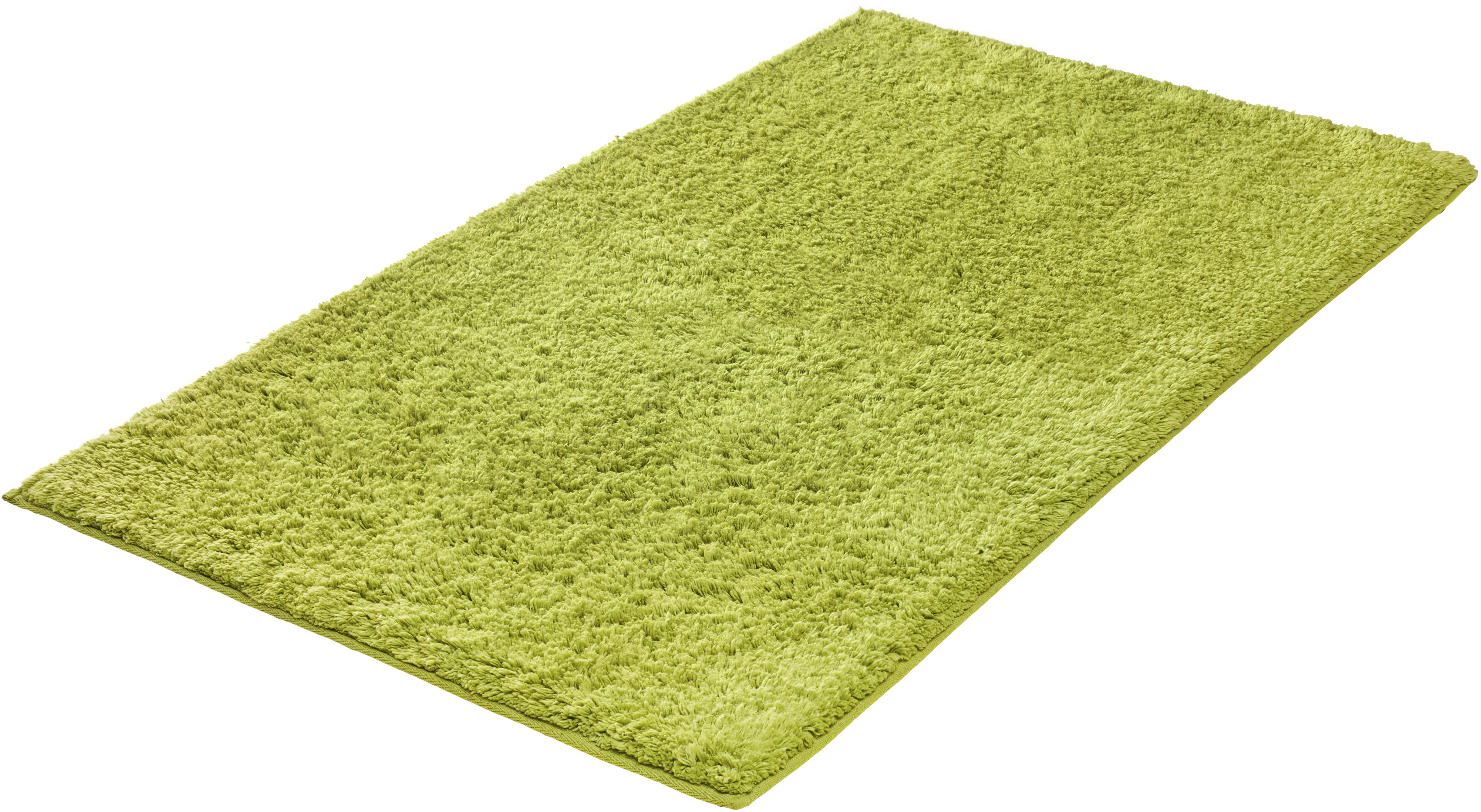 Kleine Wolke ""Chrissy", Badvorleger, Badezimmer Teppich" Höhe 12 mm beidseitig nutzbar fußbodenheizungsgeeignet Badteppich, Uni Farben