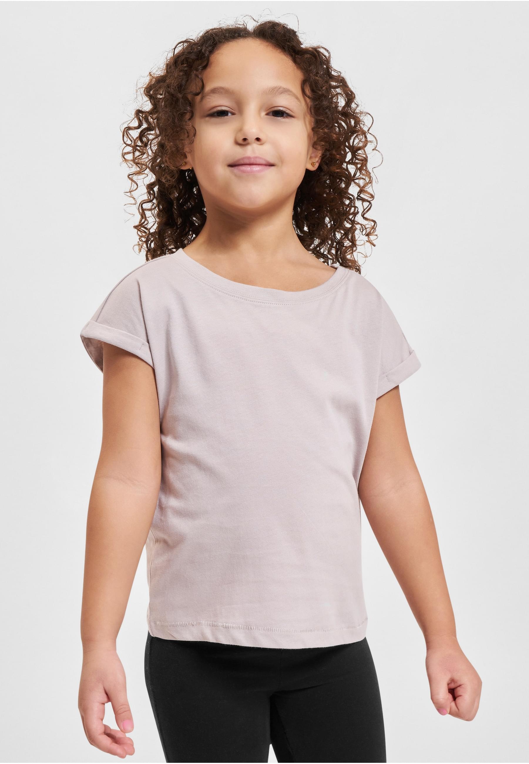 URBAN CLASSICS T-Shirt »Urban Classics Damen Girls Organic Extended Shoulder Tee«, (1 tlg.)