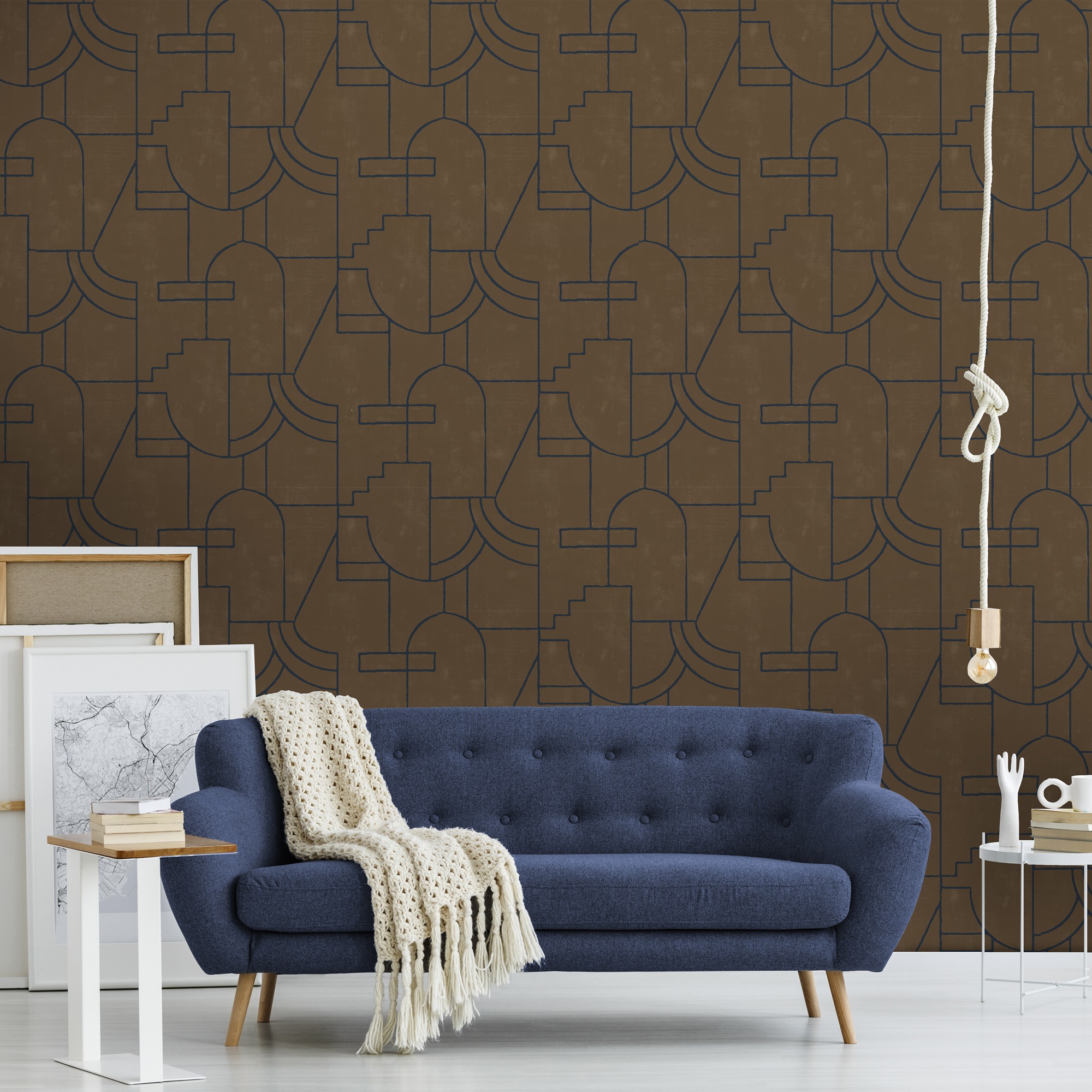 Superfresco Easy Vliestapete "Vigo" geometrisch geprägt 10mx52cm (ca. 5m2)