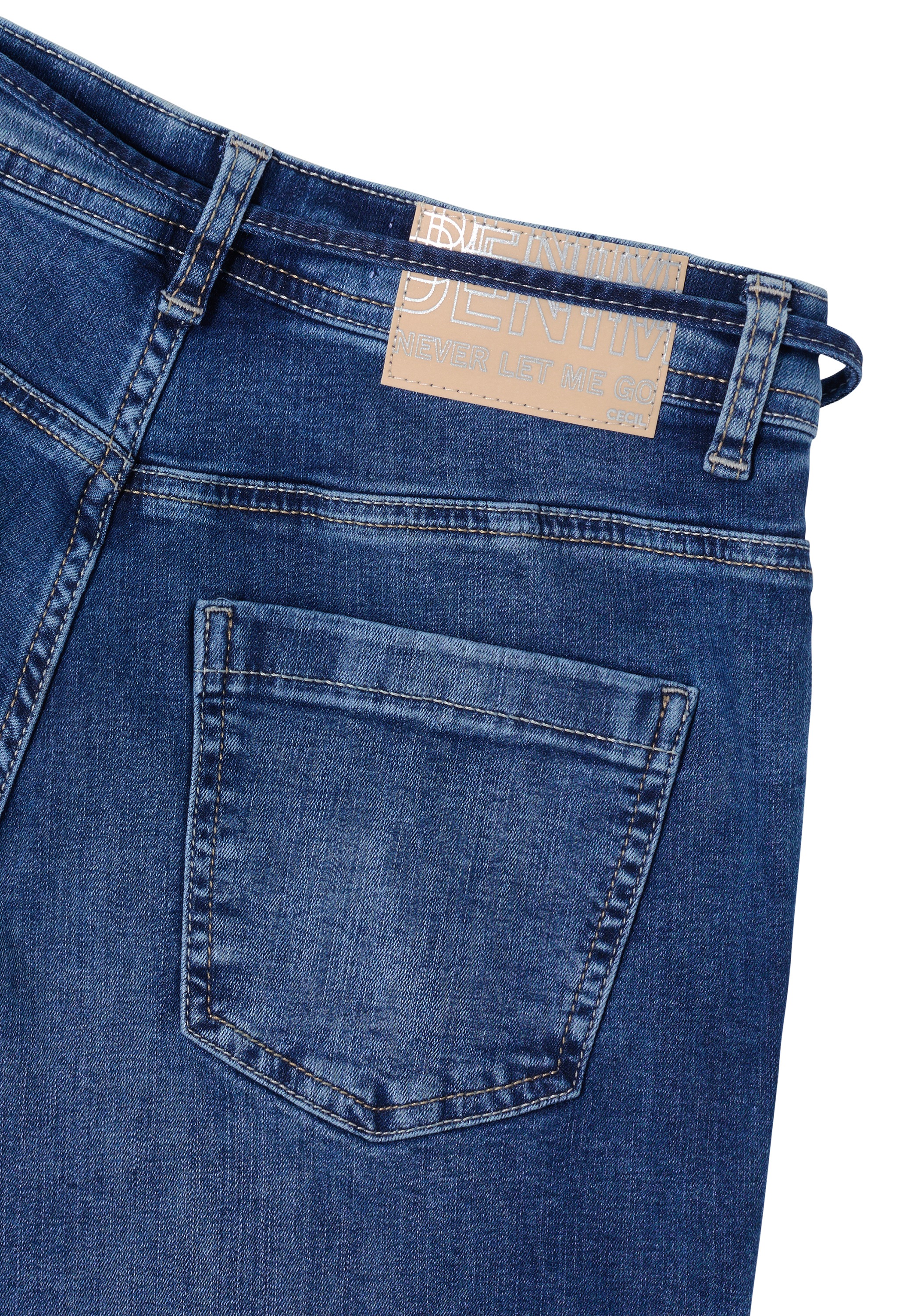 STREET ONE Loose-fit-Jeans, High Waist