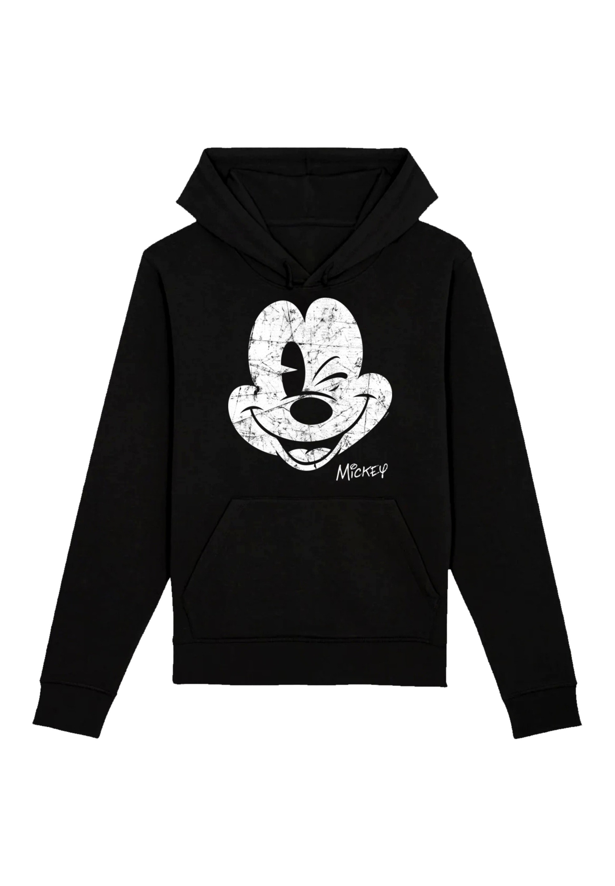 F4NT4STIC Kapuzenpullover »Disney Micky Maus Gesicht Vintage Look«, Premium Qualität