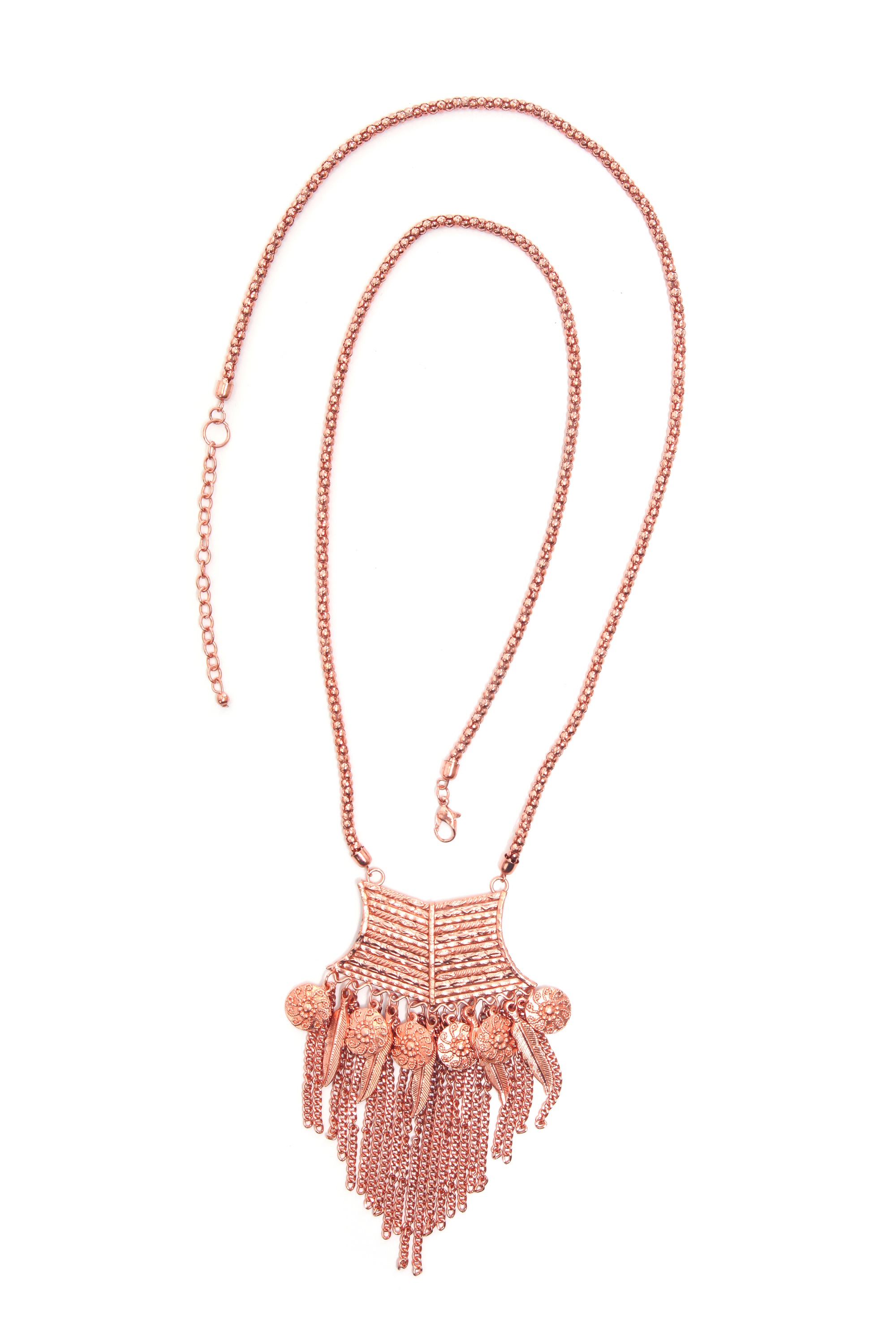 COLLEZIONE ALESSANDRO Lange Kette »Emily« Kette mit Anhänger und Federn