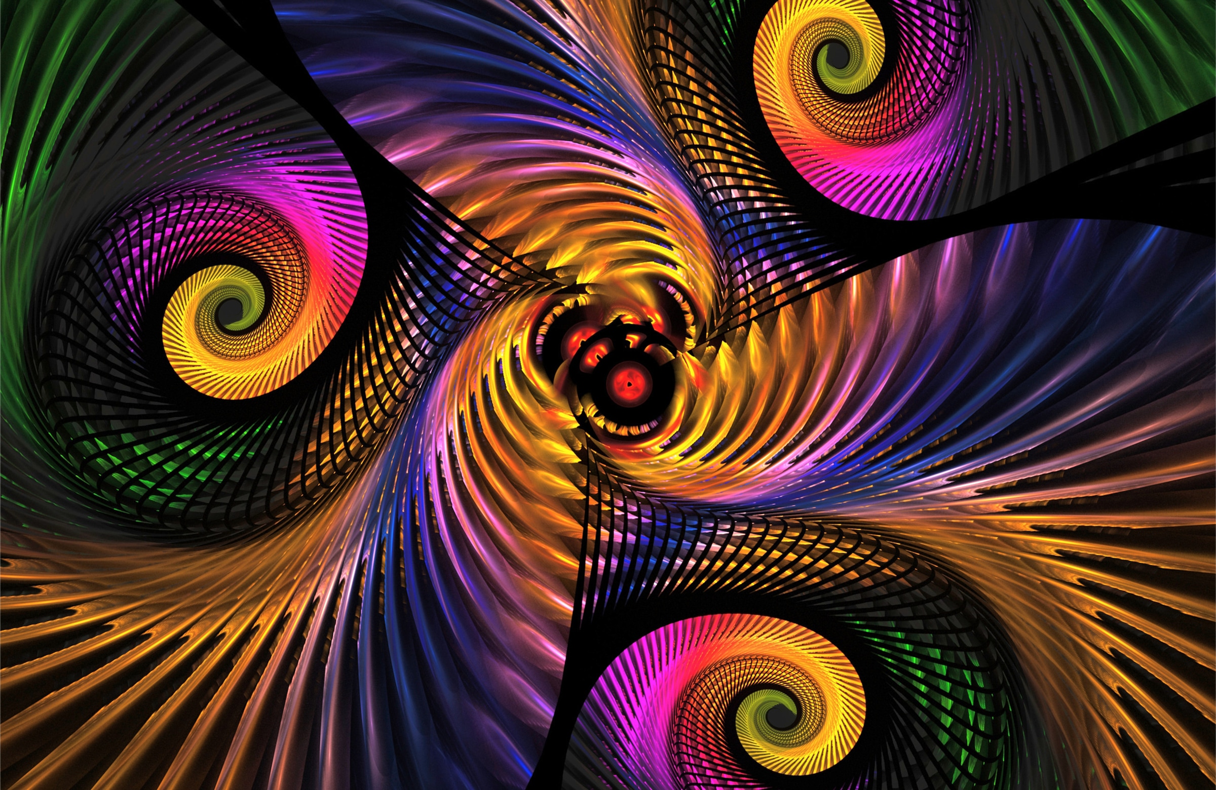 Papermoon Fototapete »ABSTRAKT DESIGN-MUSTER STRUKTUR«