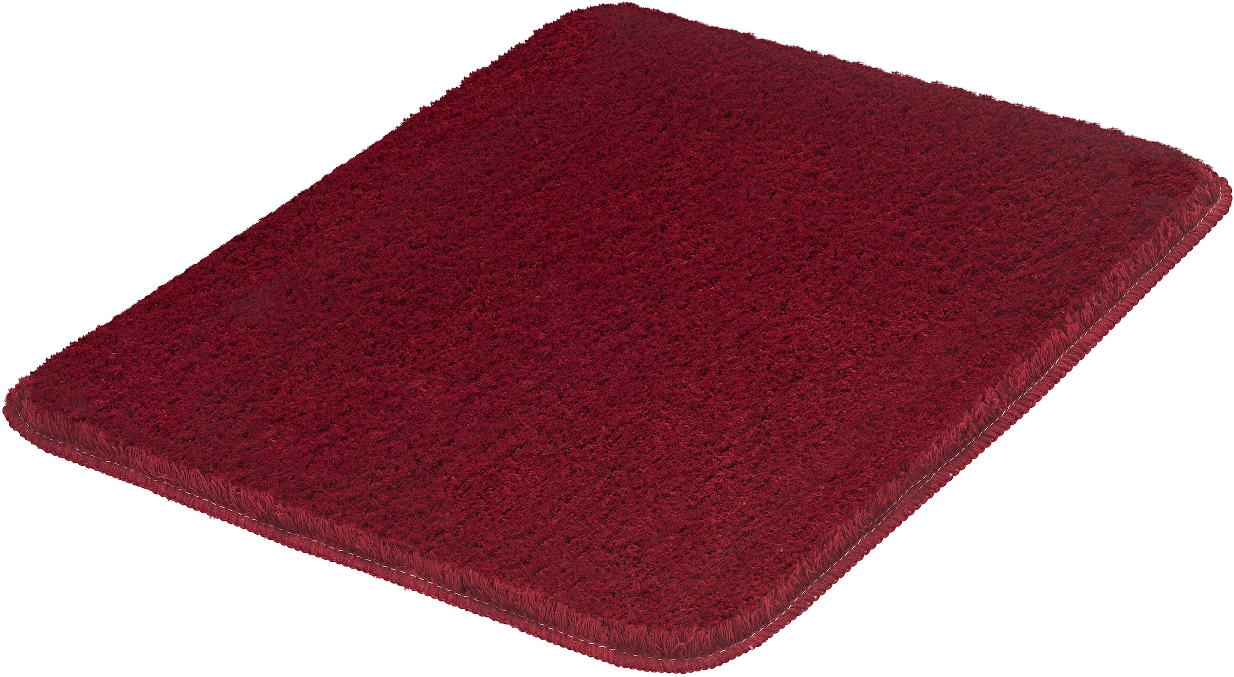 Kleine Wolke Badematte "Marco, Badvorleger, Badezimmer Teppich" Höhe 20 mm rutschhemmend beschichtet fußbodenheizungsgeeignet Badteppich, Uni Farben