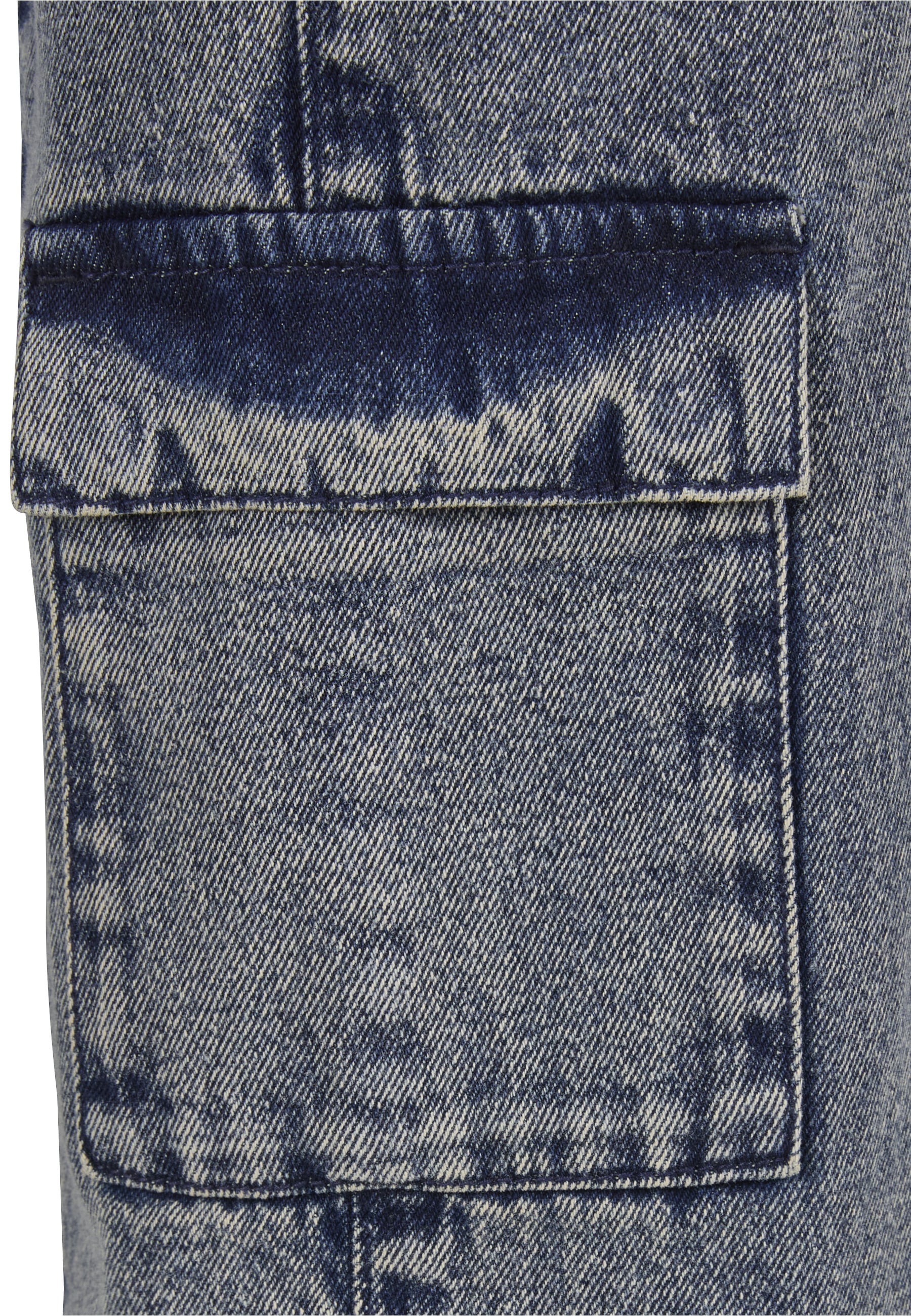 URBAN CLASSICS Cargohose »Urban Classics Ladies Loose Utility Denim Pants«