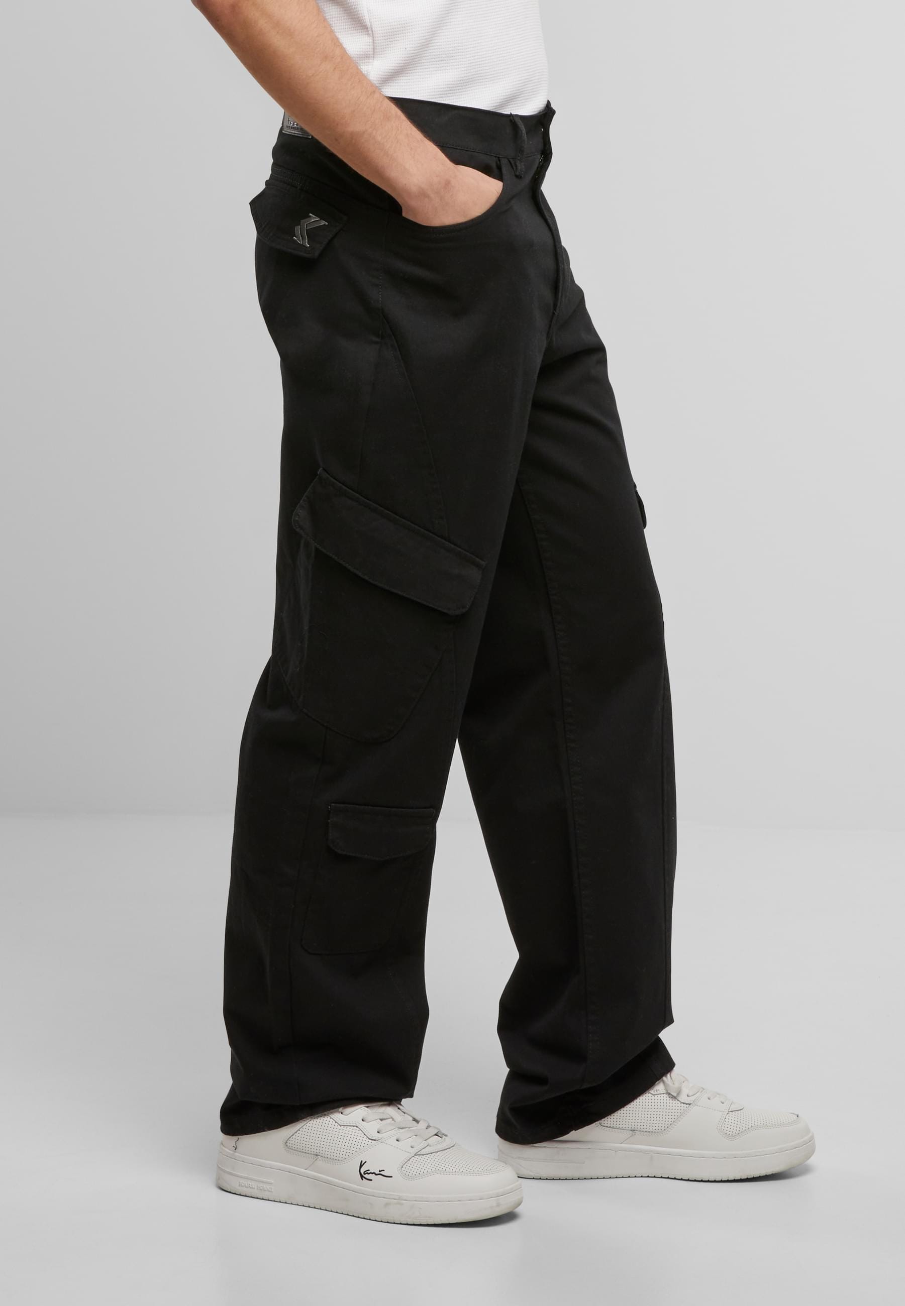 Karl Kani Cargohose »Karl Kani OG K Slanted Pocket Cargo Pants«, (1 tlg.)