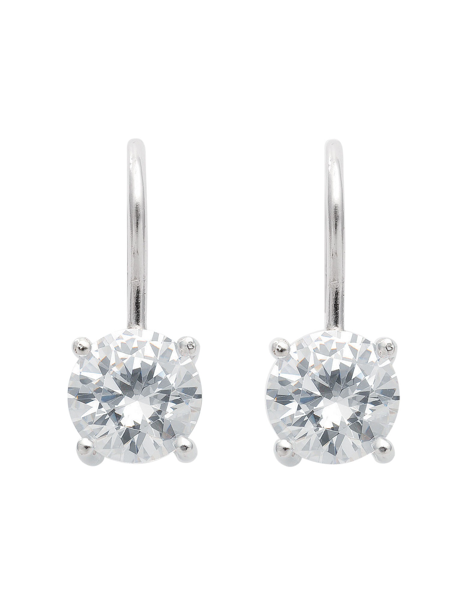 Adelia´s Paar Ohrhänger »925 Silber | mm«, Damen kaufen BAUR Ohrhänger für mit Silberschmuck Ohrringe 8,5 Zirkonia Ø