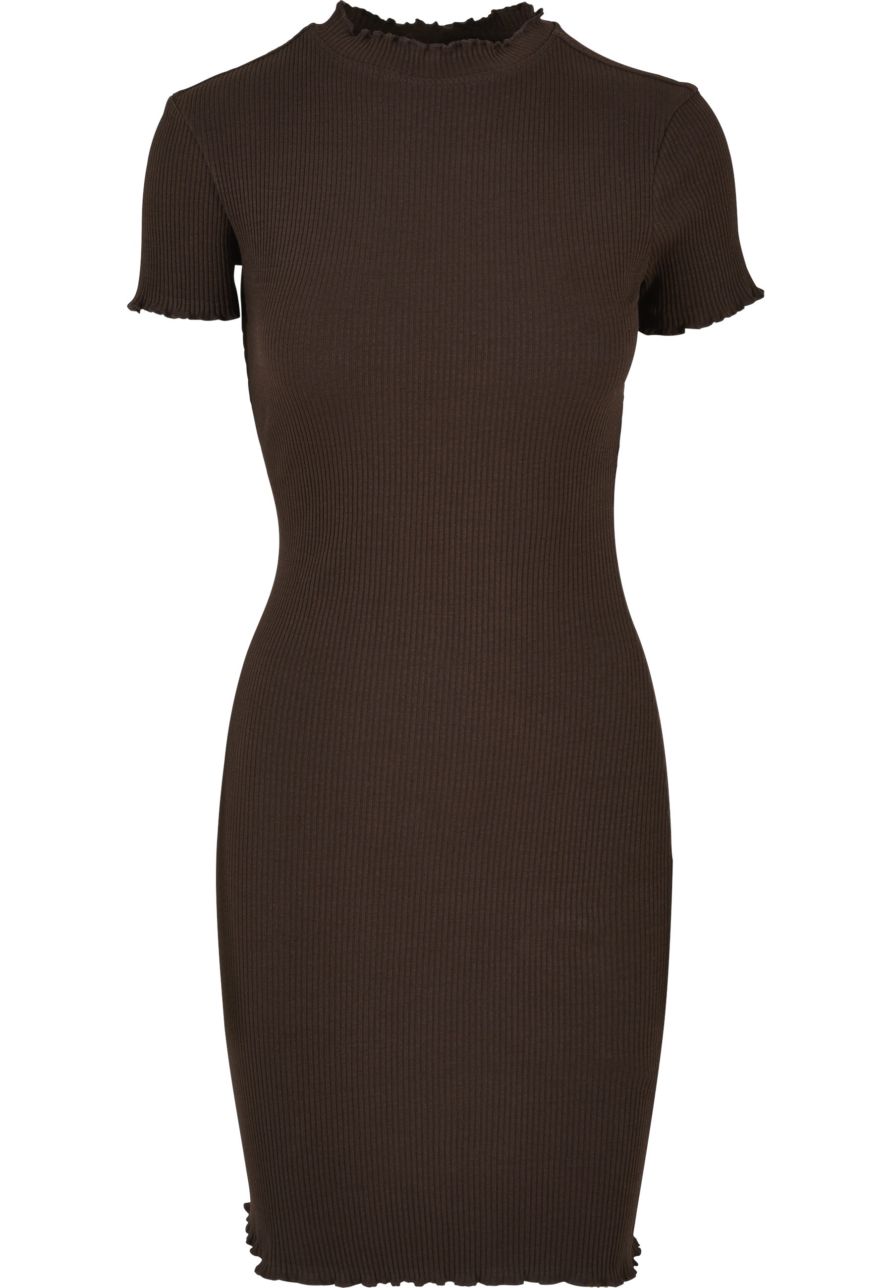 URBAN CLASSICS A-Linien-Kleid "Urban Classics Damen Ladies Rib Tee Dress" 1 Stk. tlg.