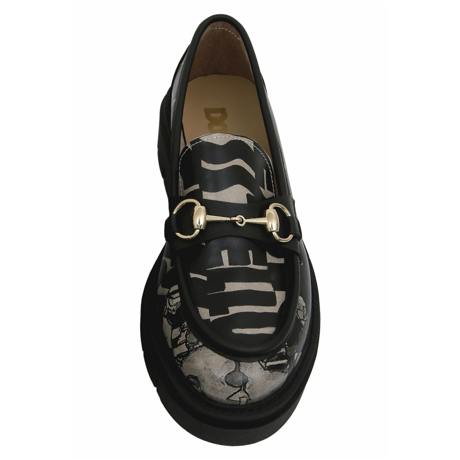 DOGO Loafer »Supper BlackWhite«, Vegan