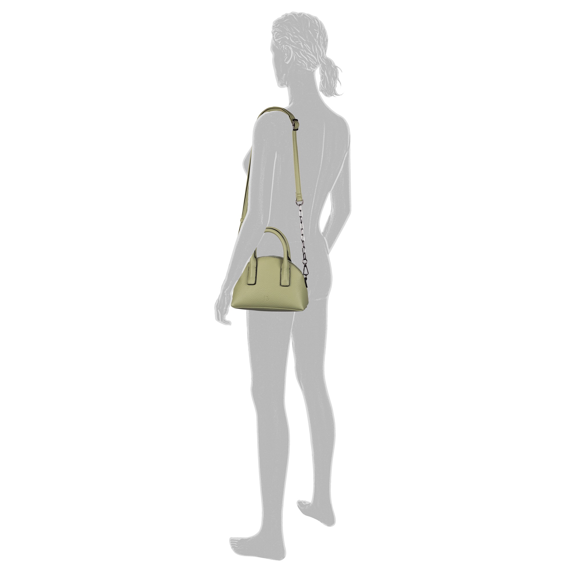 TOM TAILOR Denim Shopper "Licia", aus genarbtem Lederimitat in moderner ava günstig online kaufen