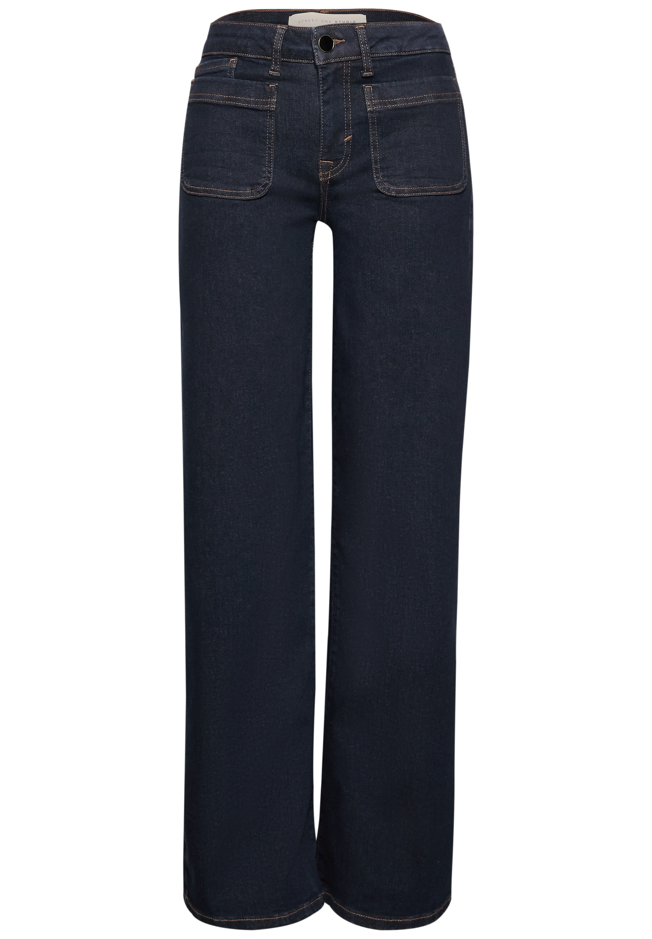 STREET ONE STUDIO Loose-fit-Jeans 5-Pocket-Style