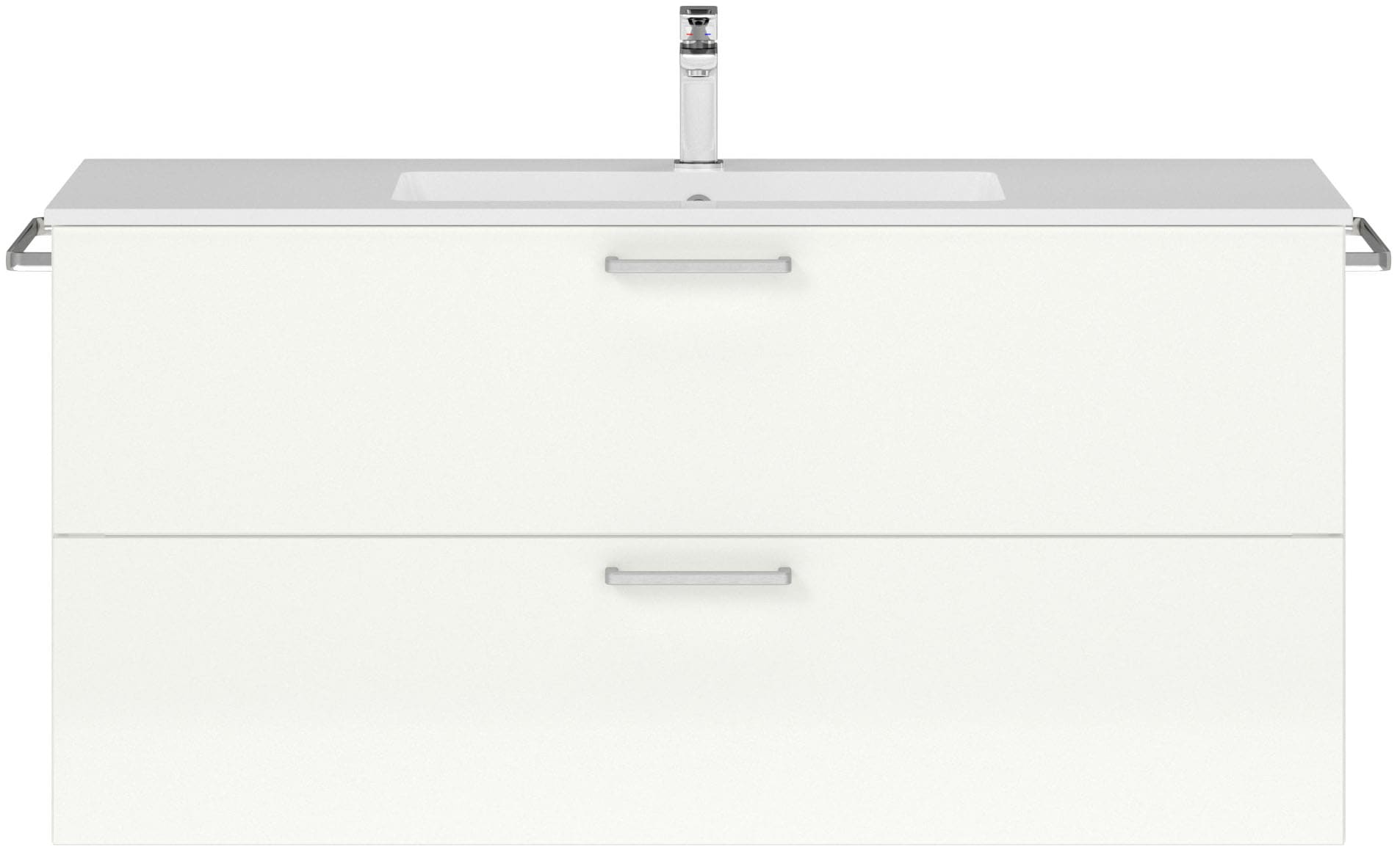 nobilia Waschtisch-Set "Tolvina" vormontiert, mit Soft-Close, 1 Stk. tlg.