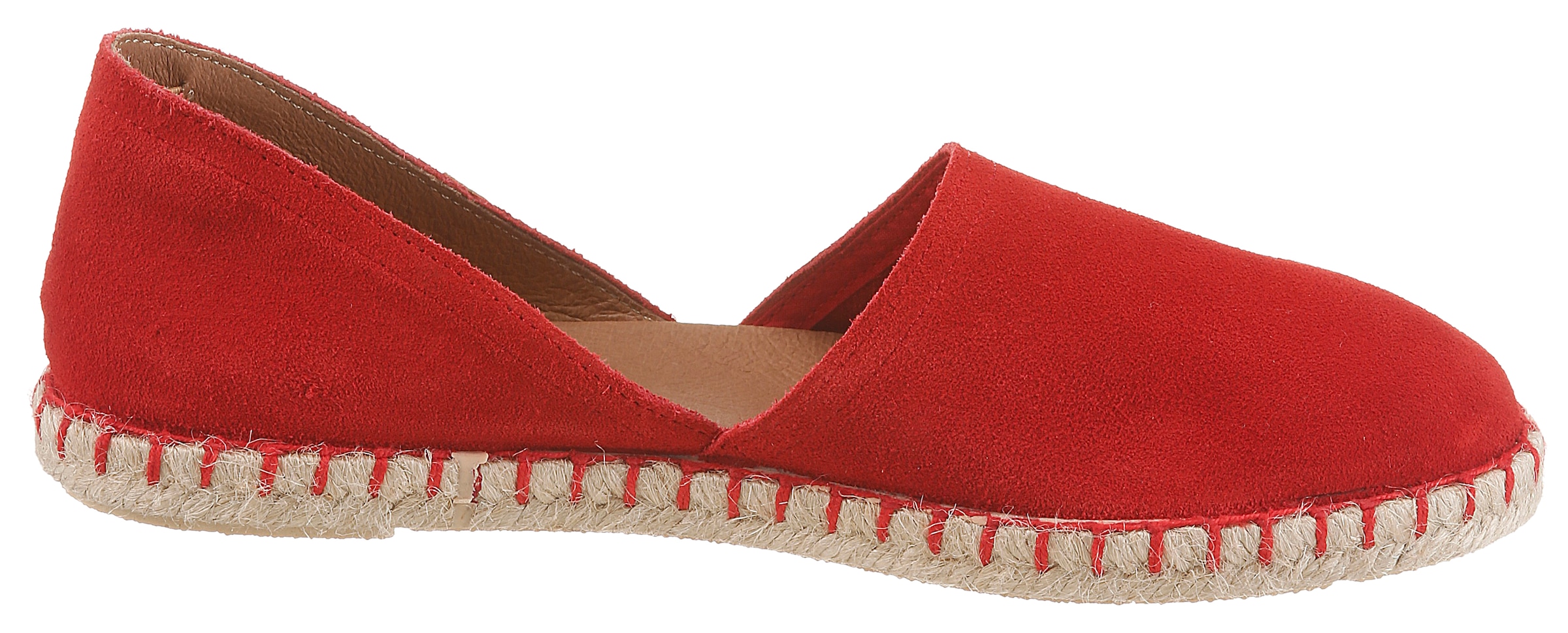 VERBENAS Espadrille »CARMEN SERRAJE«  Sommerschuh, Schlappen mit Jute-Rahmen