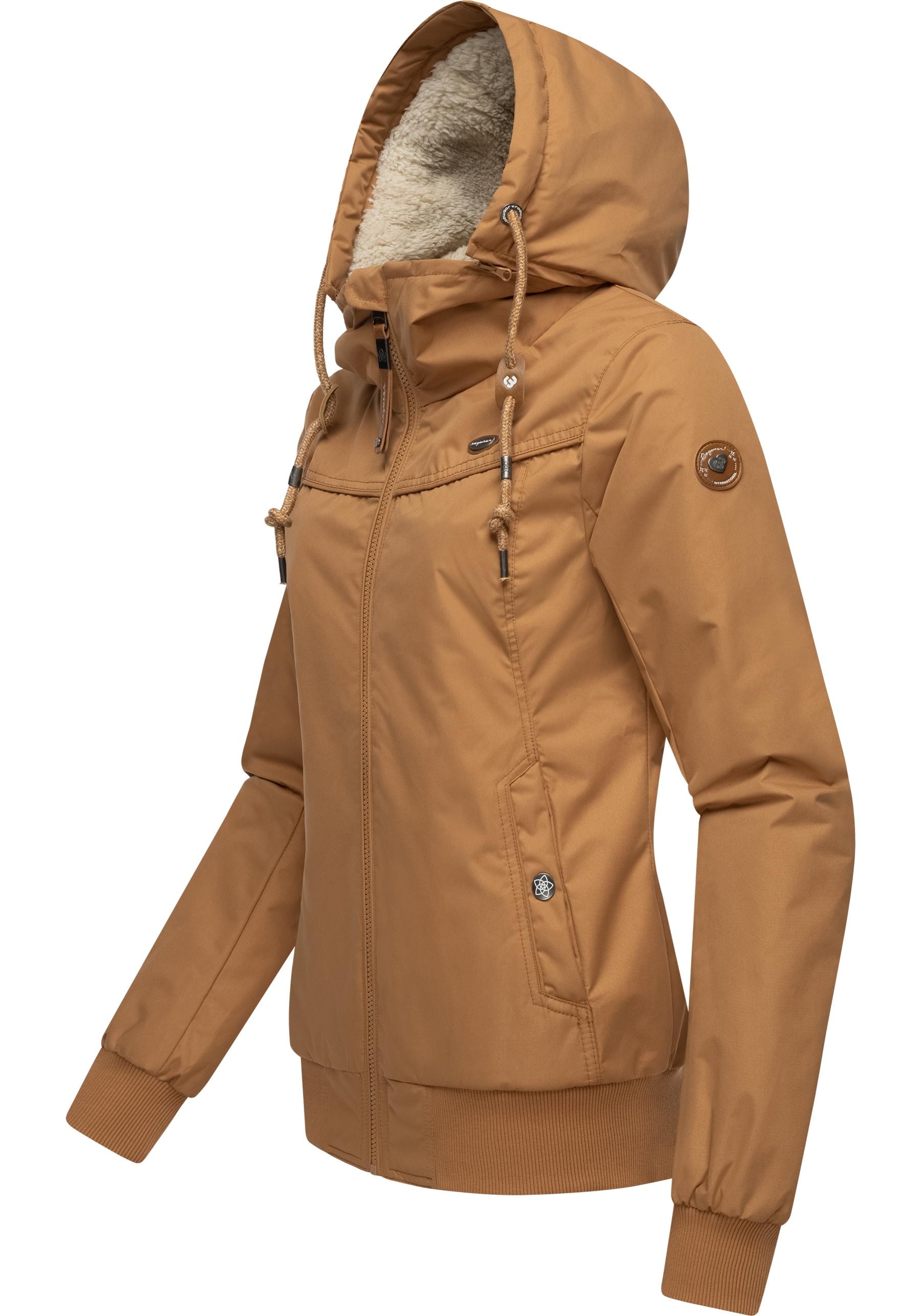 Ragwear Winterjacke »Jotty Winter«, mit Kapuze, stylische Outdoorjacke mit abnehmbarer Kapuze