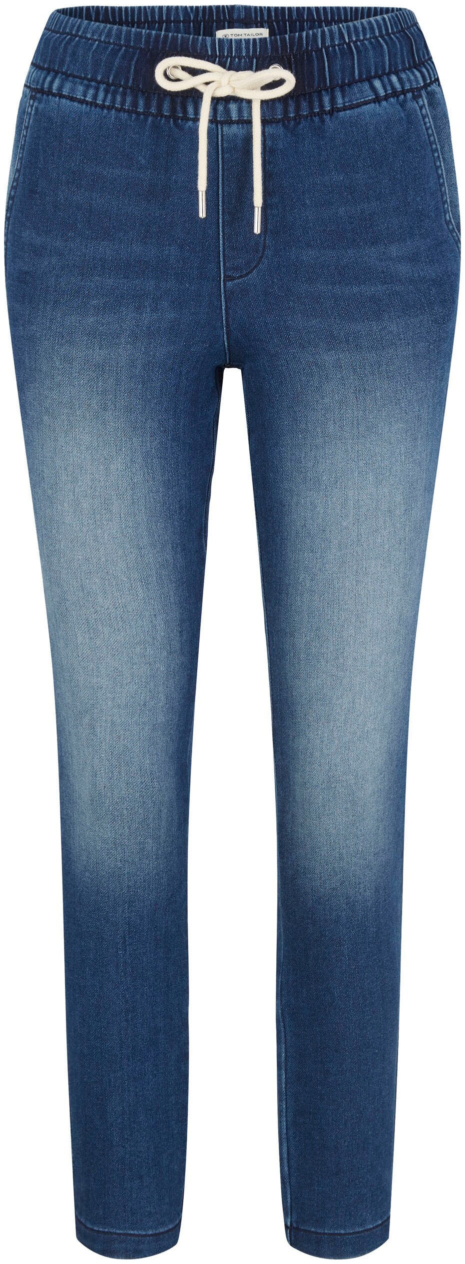 TOM TAILOR Loose-fit-Jeans, mit Bund | elastischem für bestellen BAUR