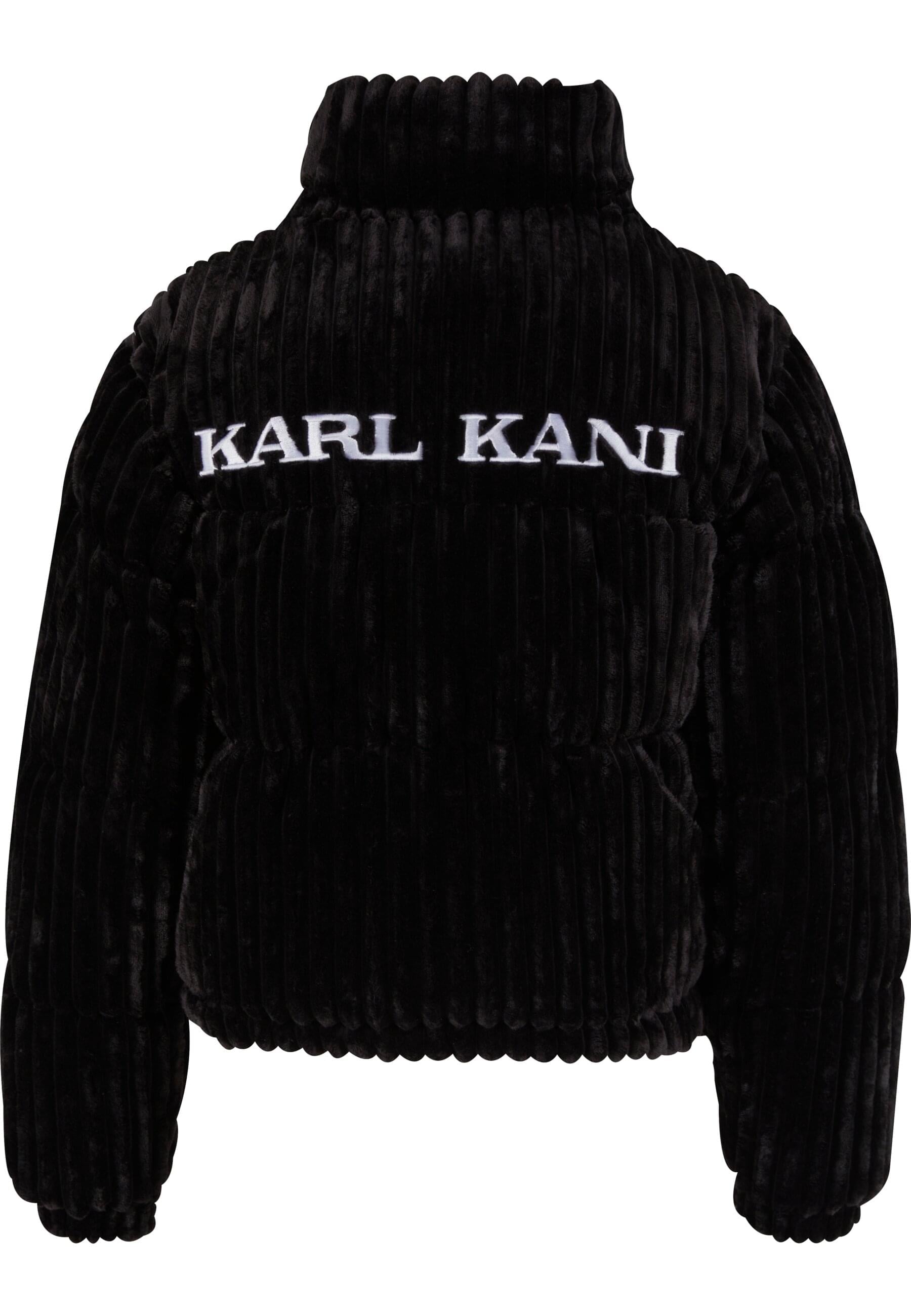Karl Kani Winterjacke »Karl Kani KK Og Fuzzy Corduroy Short Puffer Jacket«, (1 St.), ohne Kapuze