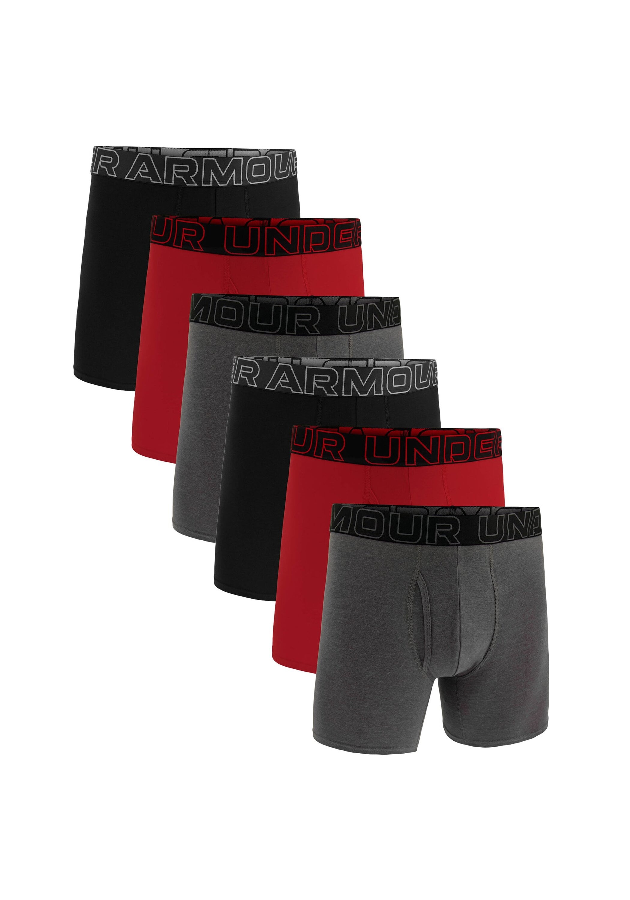 Under Armour Boxershorts "Boxershort UA PERFORMANCE COTTON - SOLID 6 IN 6PK 6er Pack"