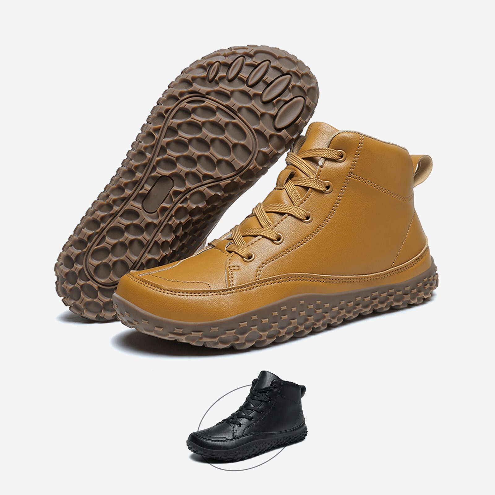 DOTALES "Haven Winter Barfußschuhe Damen & Herren -Warm & Flexibel" Minimalschuhe