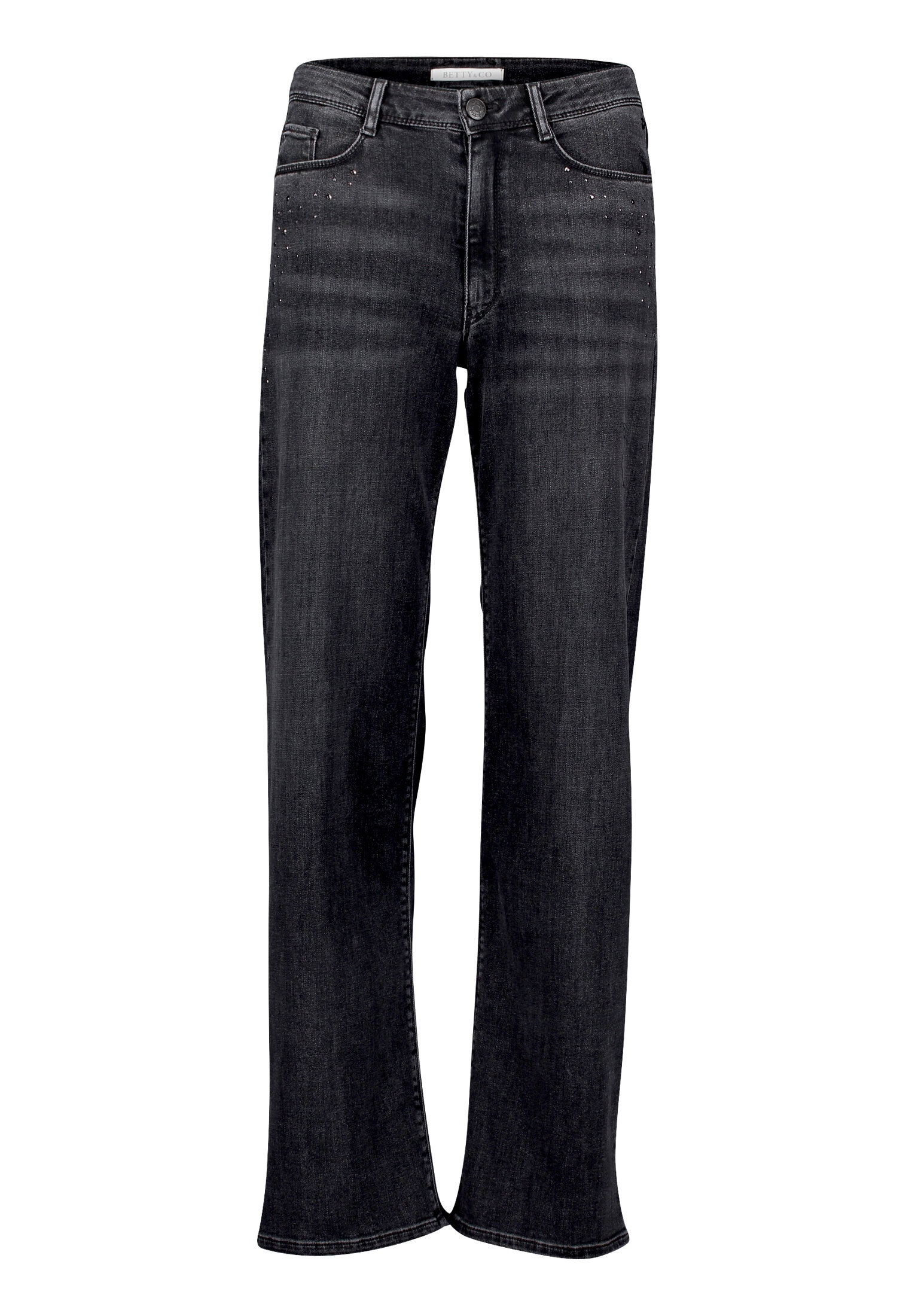 Betty&Co High-waist-Jeans »Damen mit Strass«