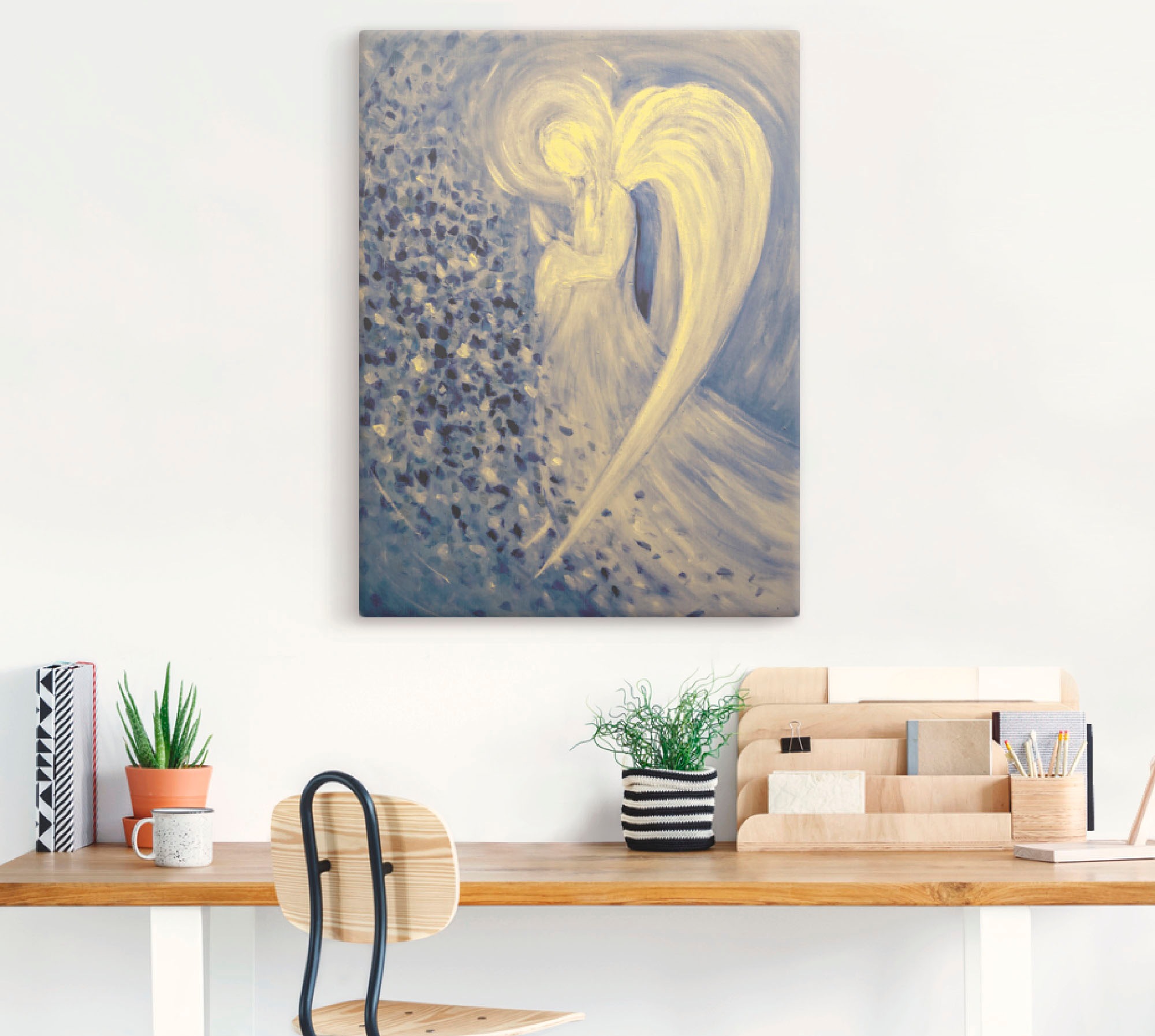 Artland Wandbild »Engel der Nacht«, Religion, (1 St.), als Leinwandbild, Poster, Wandaufkleber in verschied. Größen