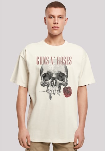 T-Shirt »Guns 'n' Roses Flower Skull Rock Musik Band«