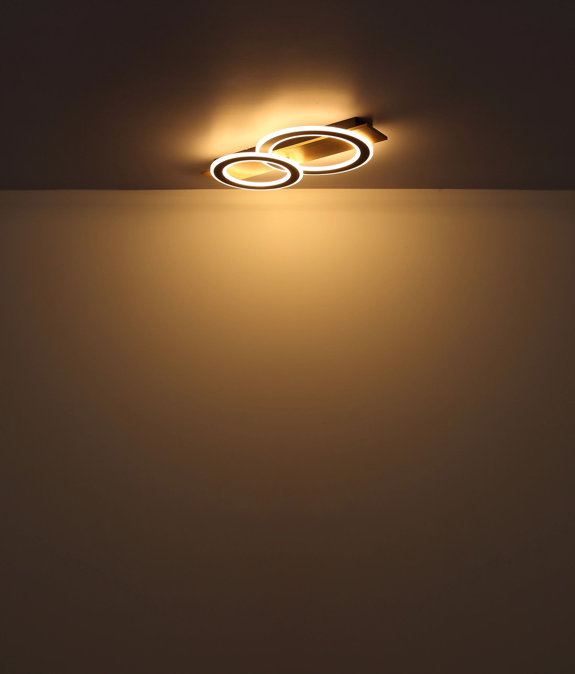 GLOBO LIGHTING Deckenleuchte »JAYDEN«, Leuchtmittel LED-Modul | LED fest integriert, 3 Schirme: DM 35cm / 2x24cm