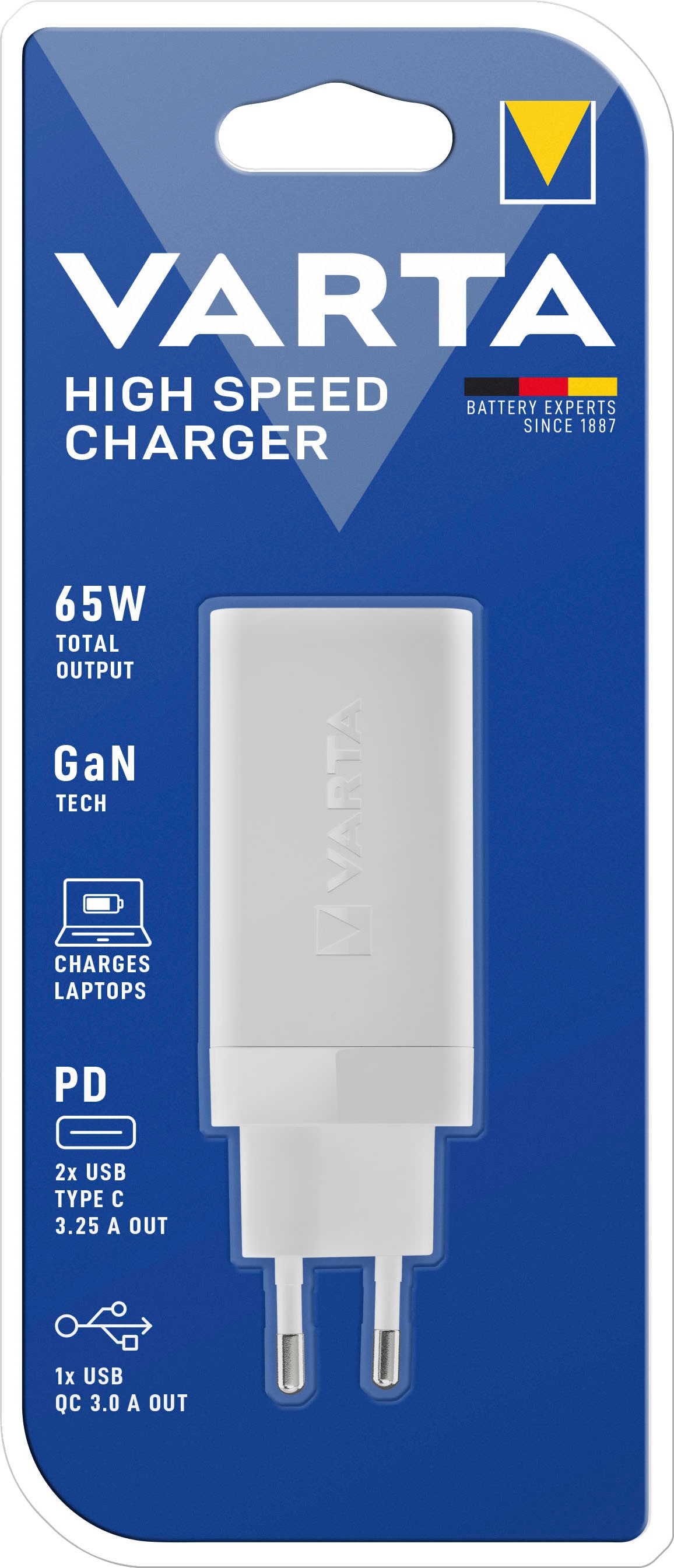 VARTA Batterie-Ladegerät »High Speed Charger«, (1 St.)