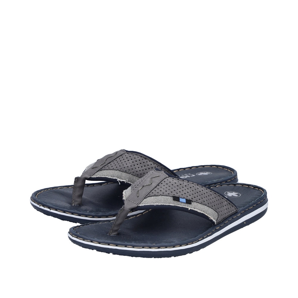 Rieker Zehentrenner  Sommerschuh, Strandschuh mit weicher Leder-Innensohle